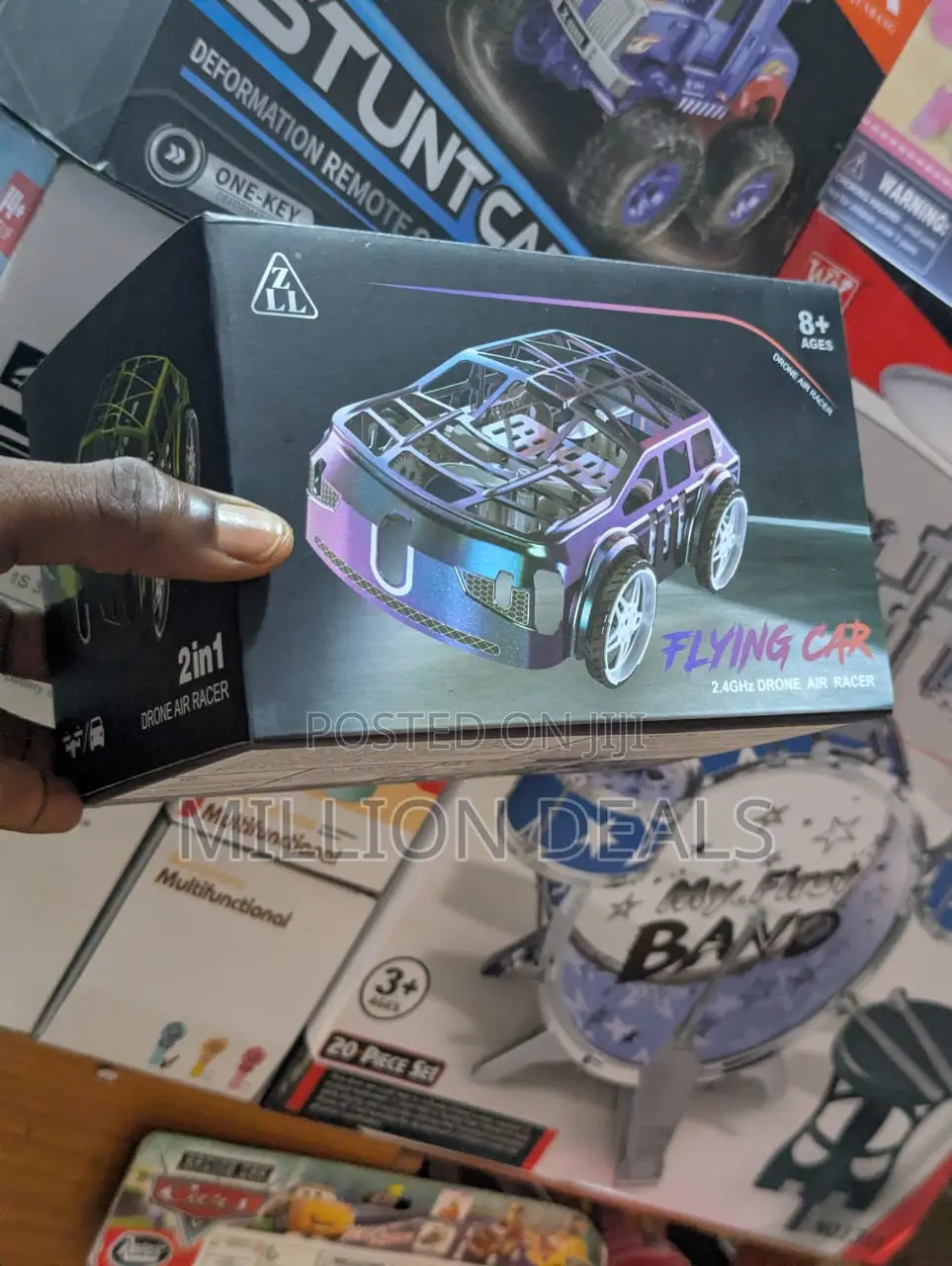 2 in 1 Drone Air Racer Flying Car R/C Ages 8+