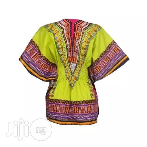 African Print Traditional Danshiki for Her - Multicolour