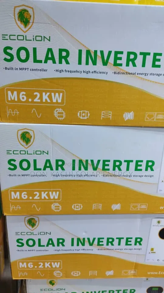 6.2kva 48v Ecolion Hybrid Inverter. Strong Product