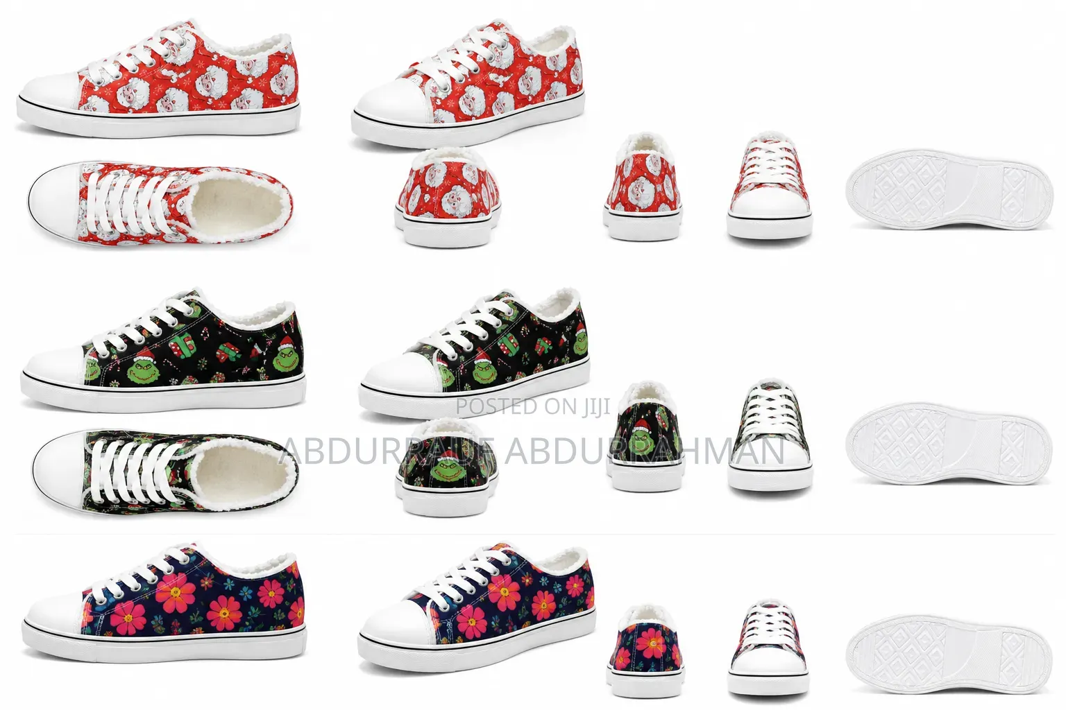 Low-Top Canvas Sneakers