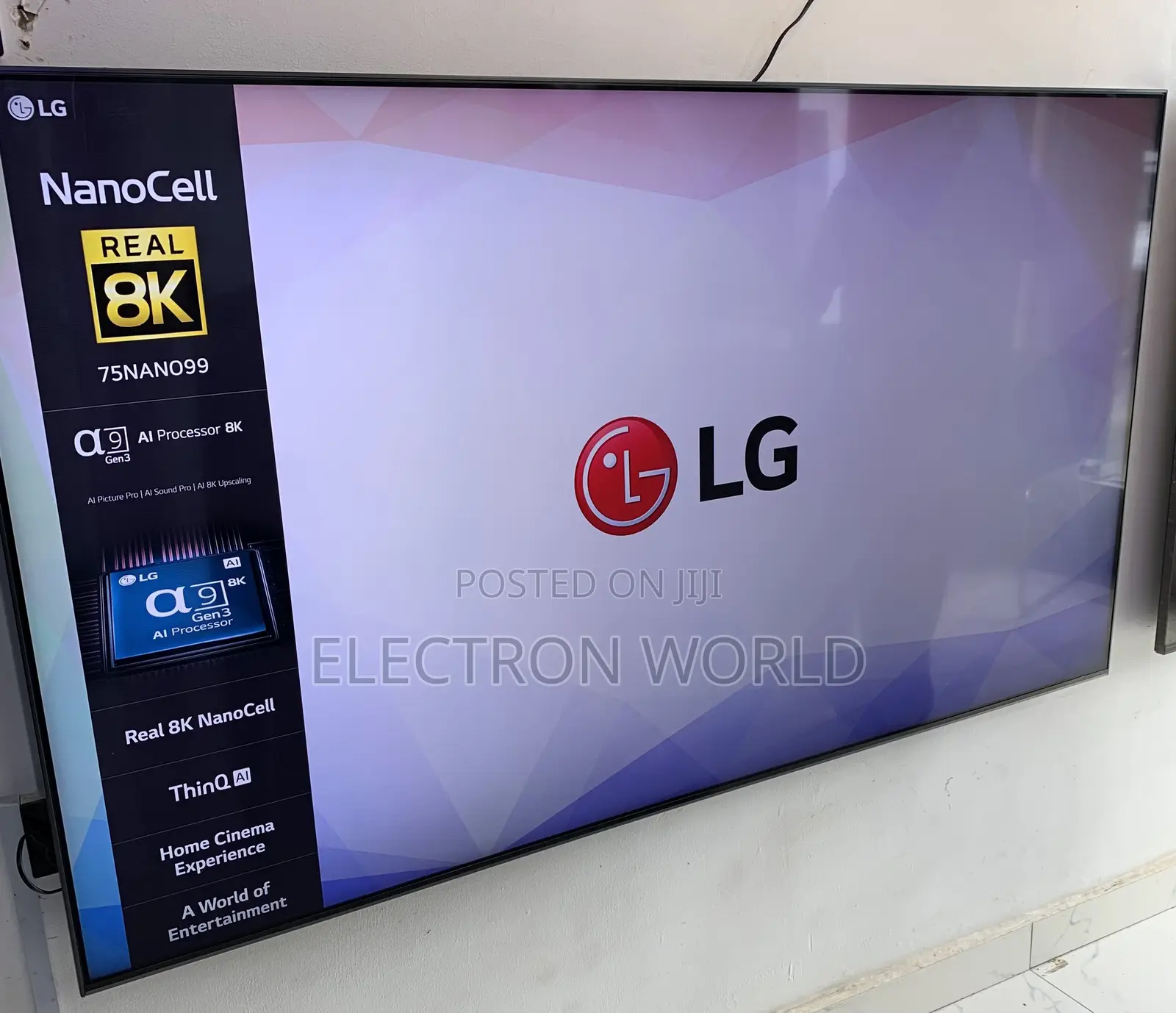 LG 75nano99 75inch SMART UHD HDR Led TV With Ai Thinq