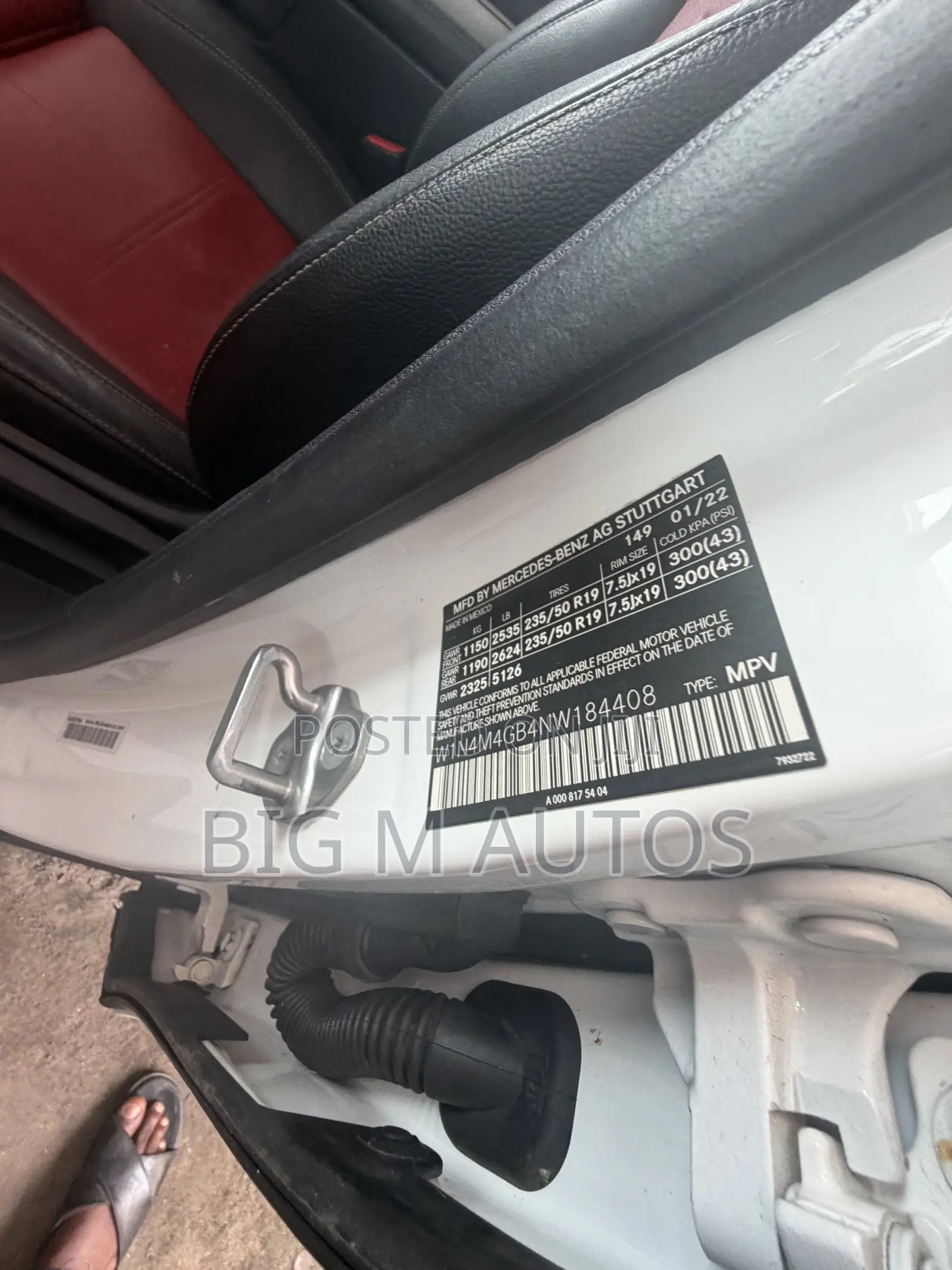 Mercedes-Benz GLB-Class GLB 250 4MATIC 2022 White