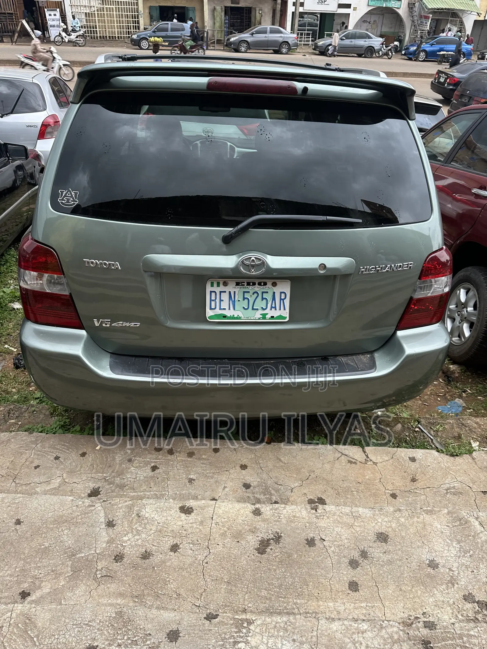 Toyota Highlander 2006 Green