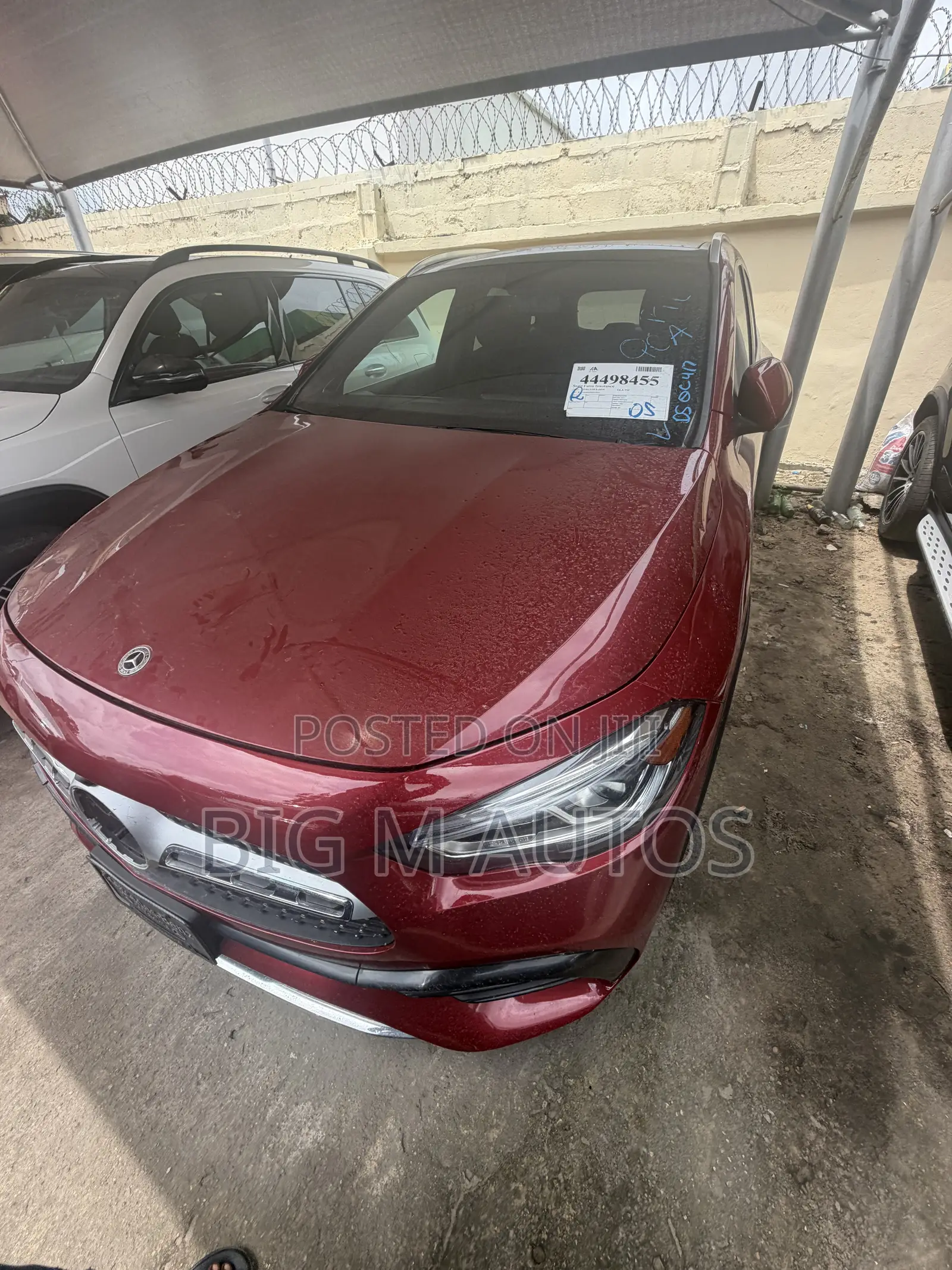 Mercedes-Benz GLA 250 2022 Red