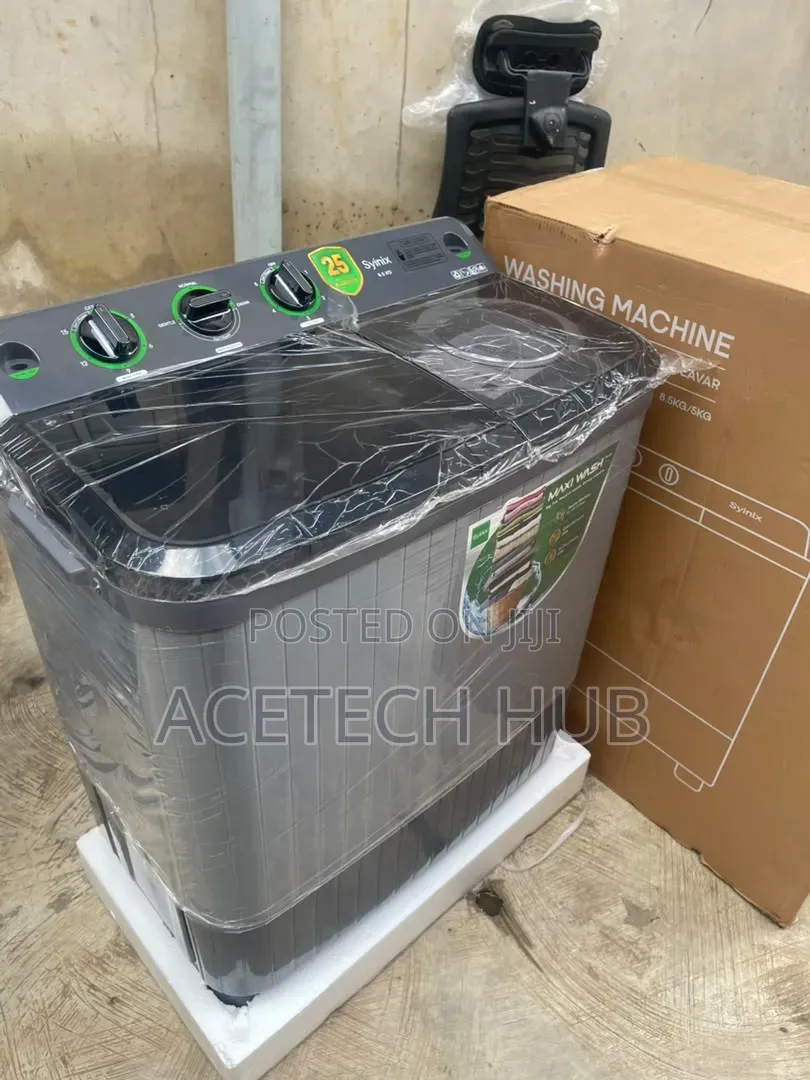 Synix 8.5kg Twin Tub Washing Machine – Powerful Reliable