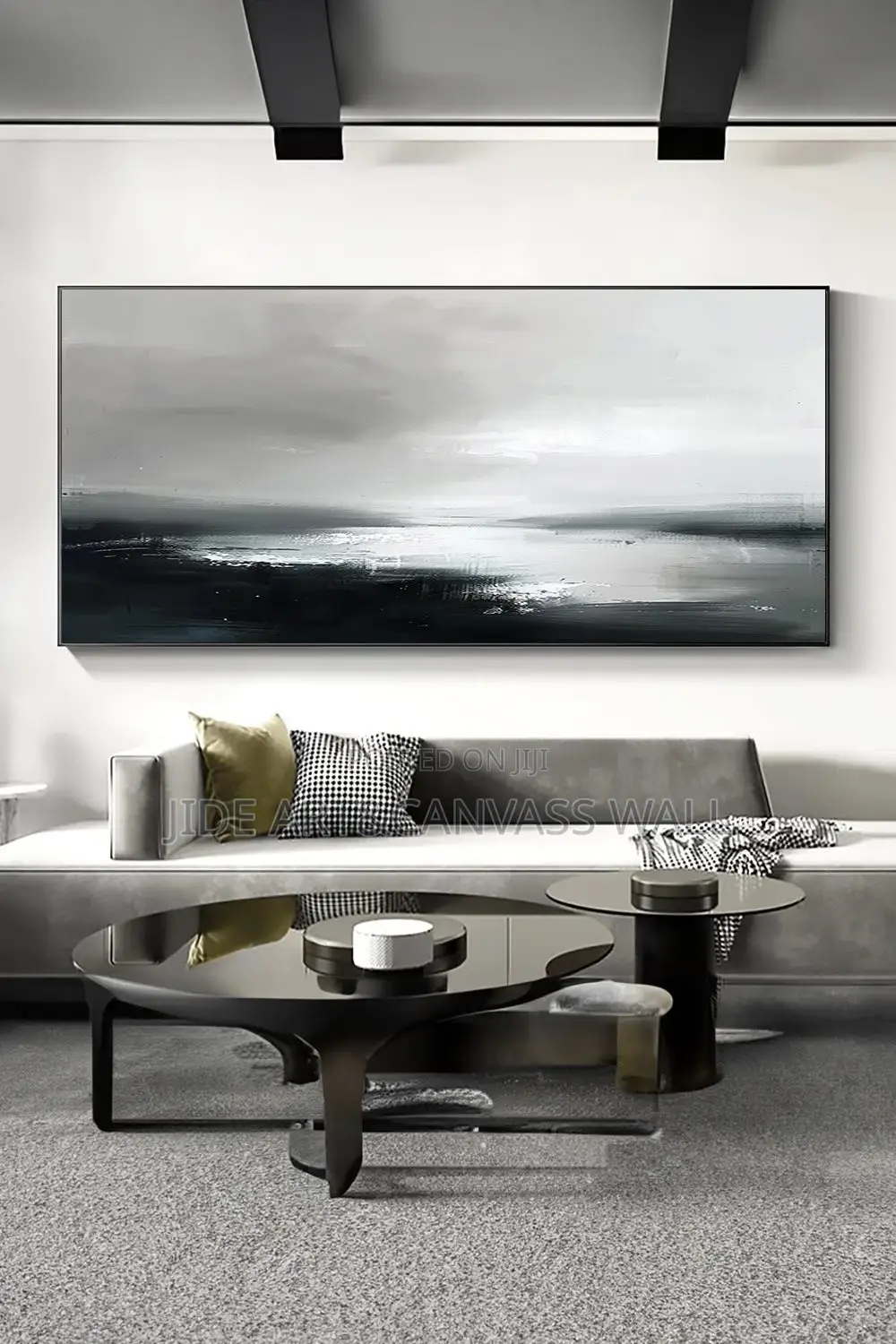 Abstract Wall Canvass Wooden Frames