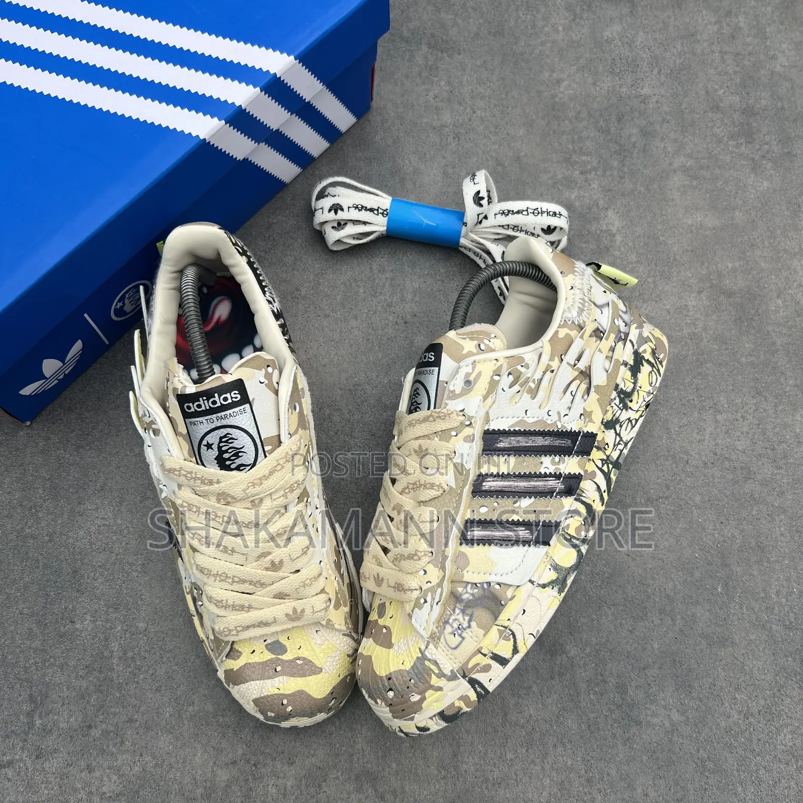 Original Addias Hellstar Dersert Camo NOW AVAILABLE IN STORe