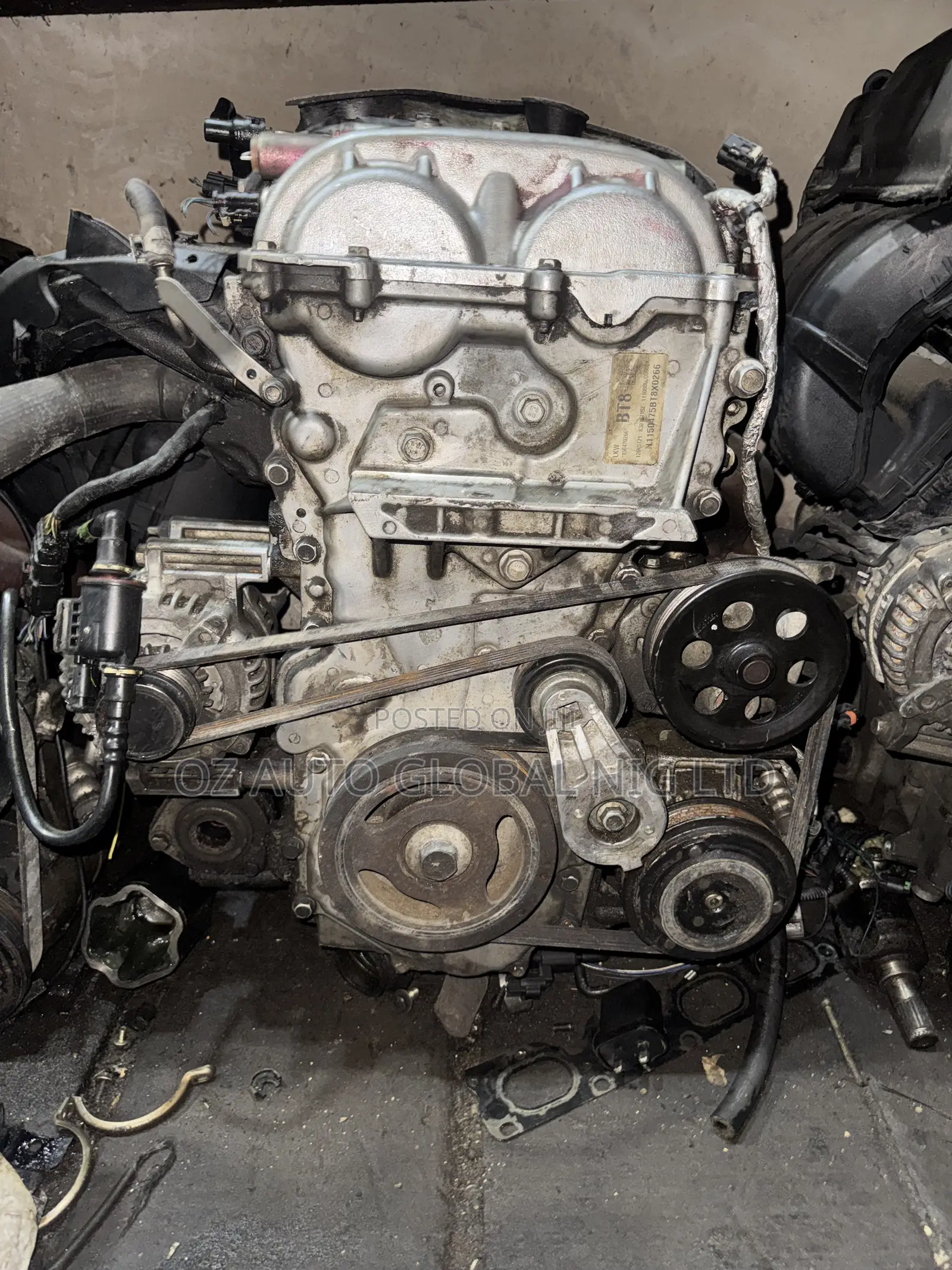 2.5L Chevrolet Impala2014 Complete Engine Double Sensor–Direct Tokunbo