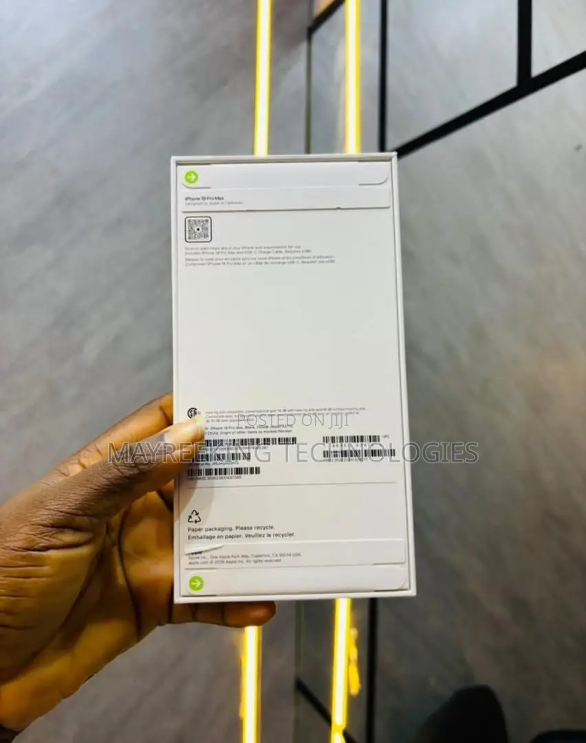 New Apple iPhone 18 Pro Max 256 GB Black