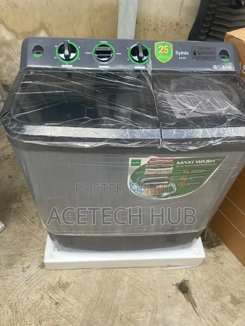 Synix 8.5kg Washing Machine – Wash Spin With Ease