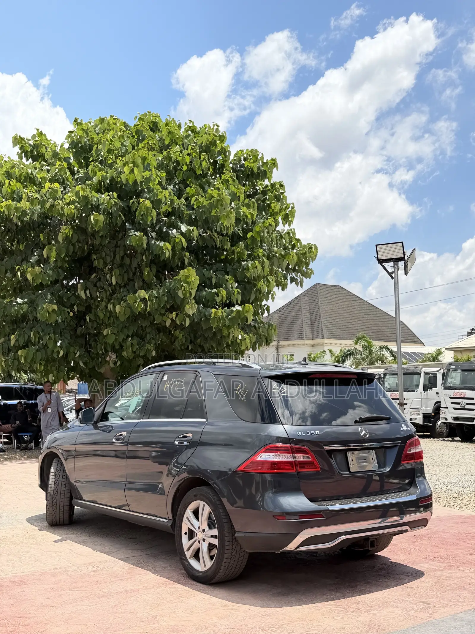 Mercedes-Benz M Class ML350 4MATIC 4dr SUV AWD (3.5L 6cyl 7A) 2014 Gray