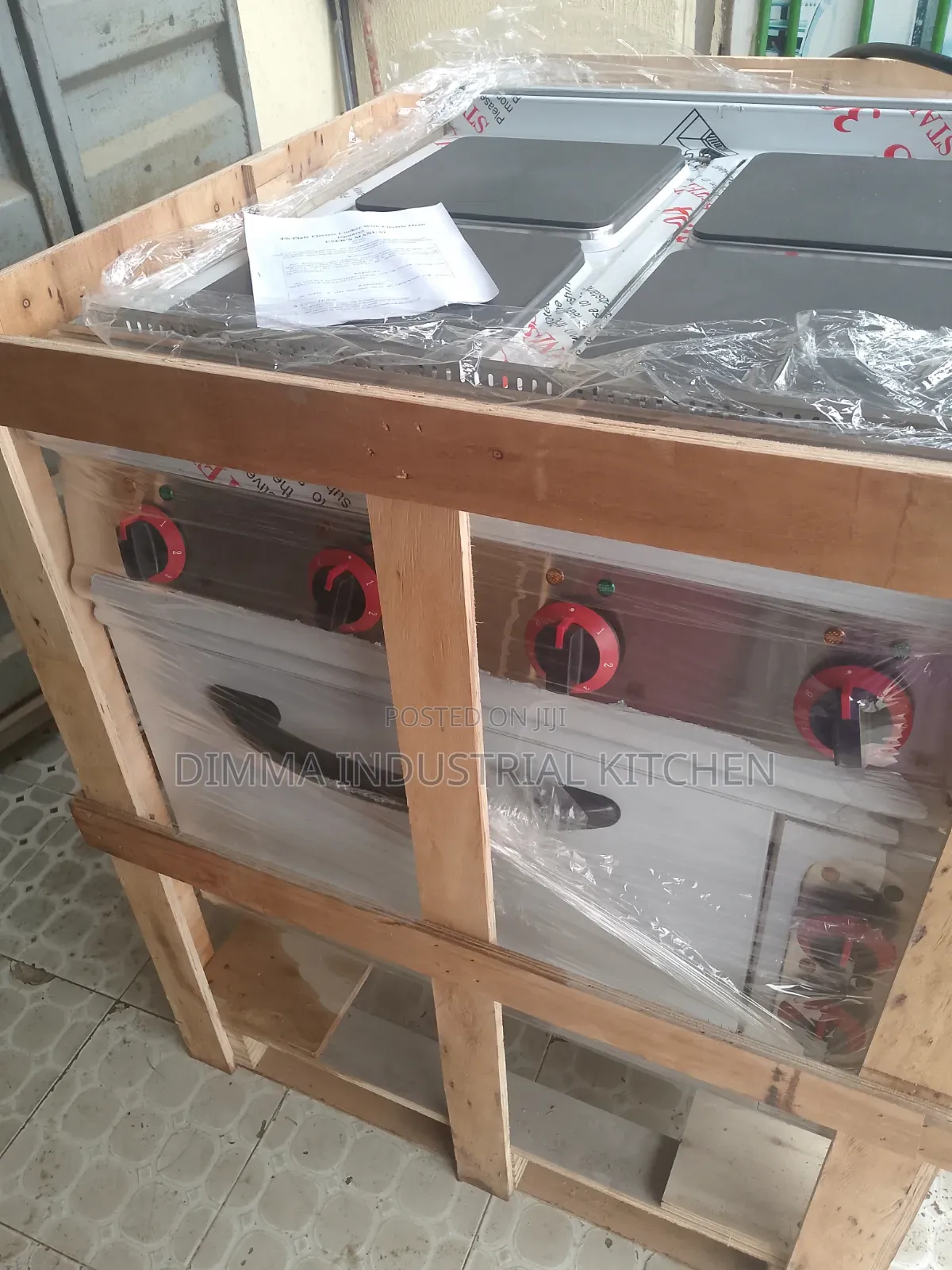 Electric 4 Hot Plate Cooker
