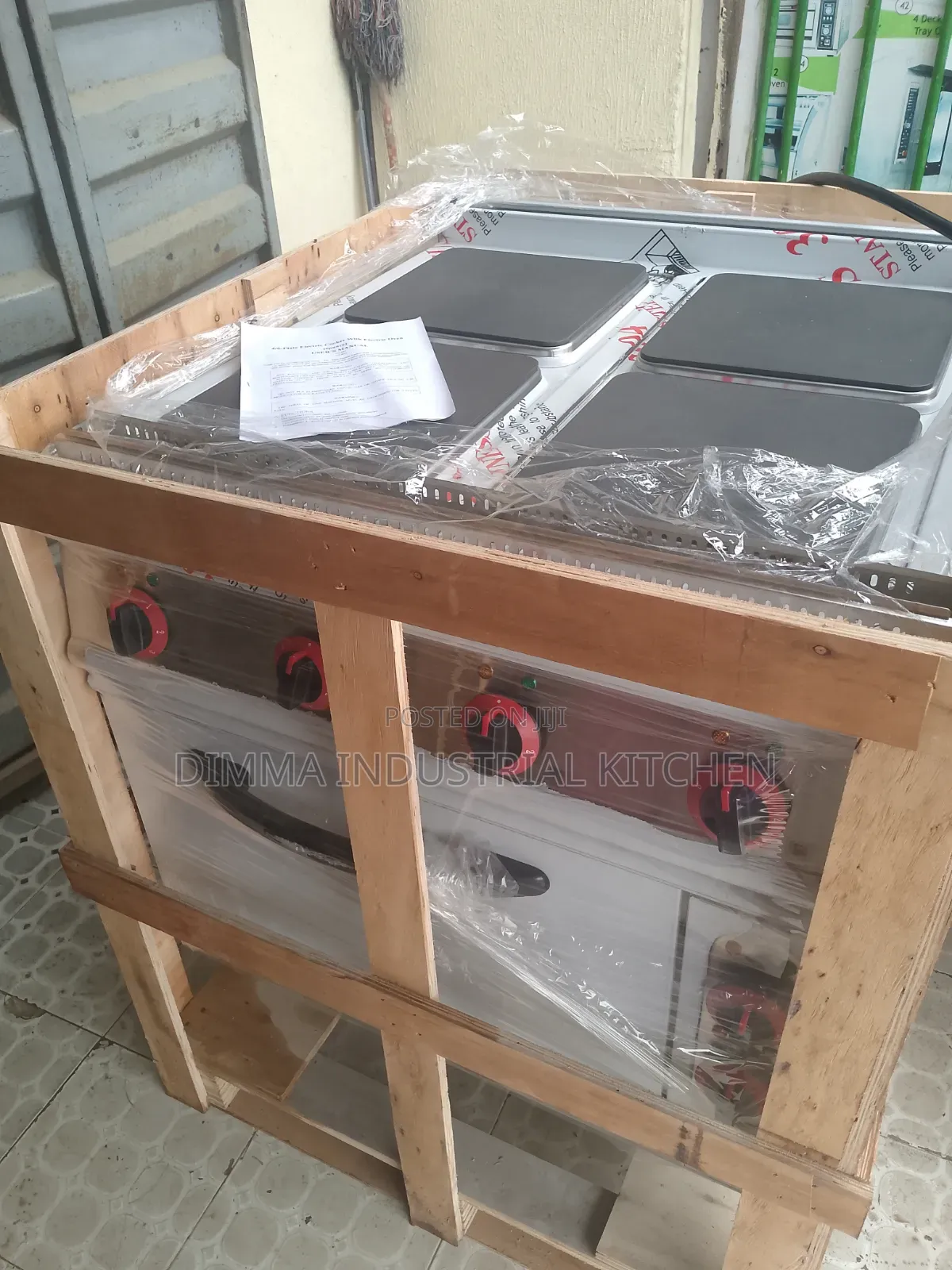 Electric 4 Hot Plate Cooker