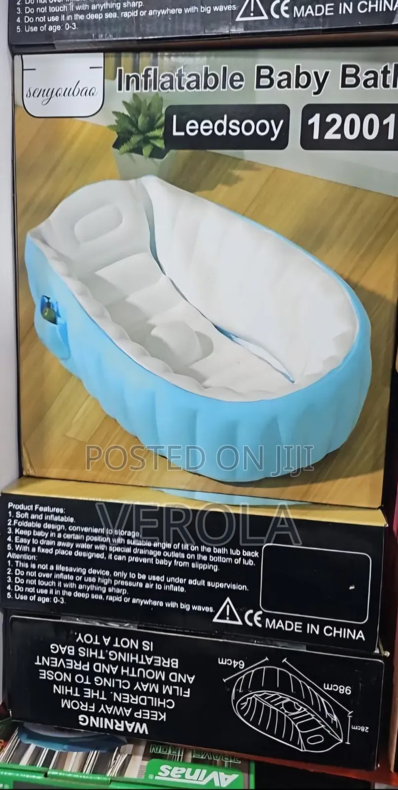 Inflatable Baby Bath Tub – Foldable Baby Bathtub