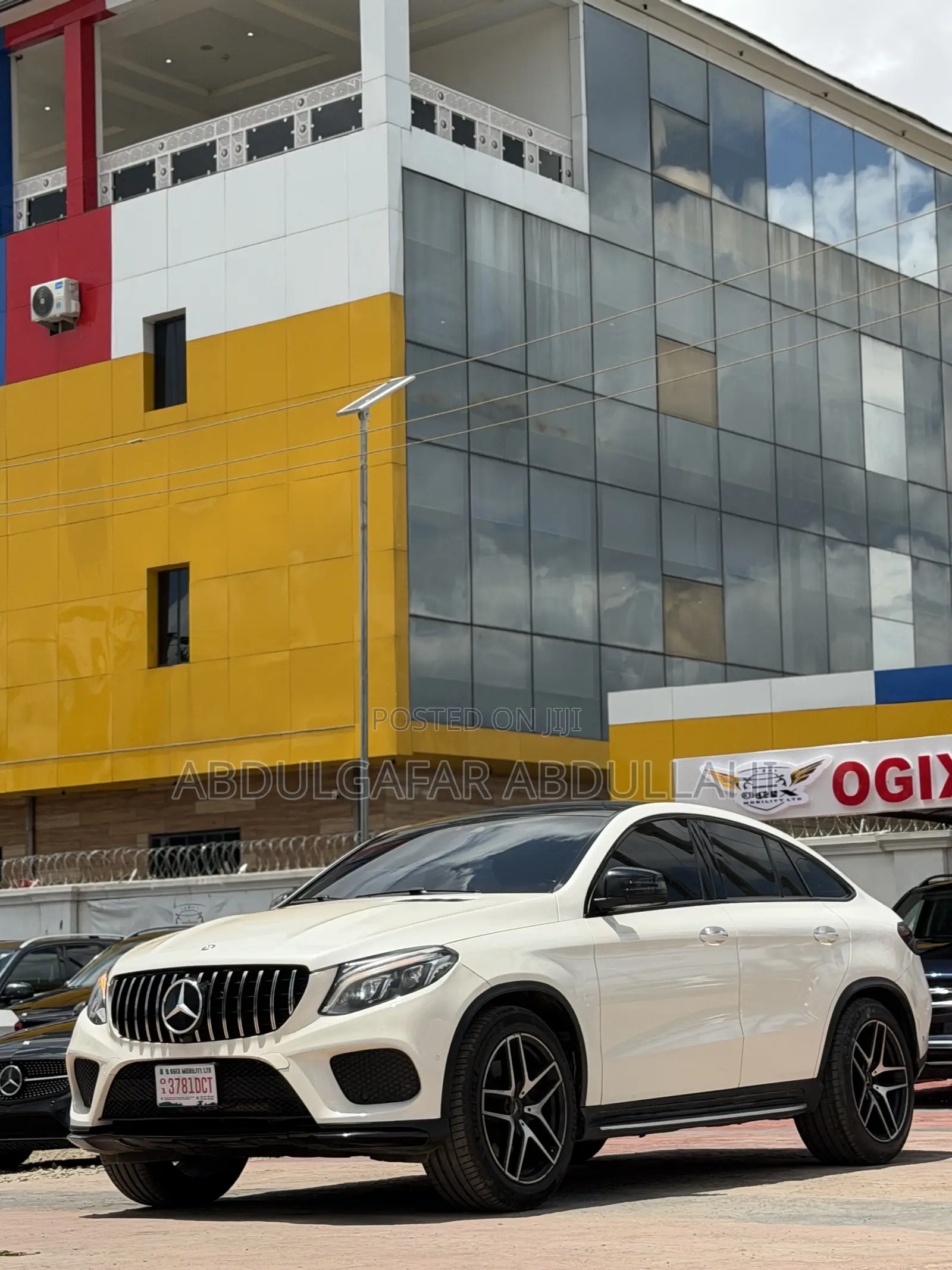 Mercedes-Benz GLE-Class AMG GLE 43 4MATIC 2017 White