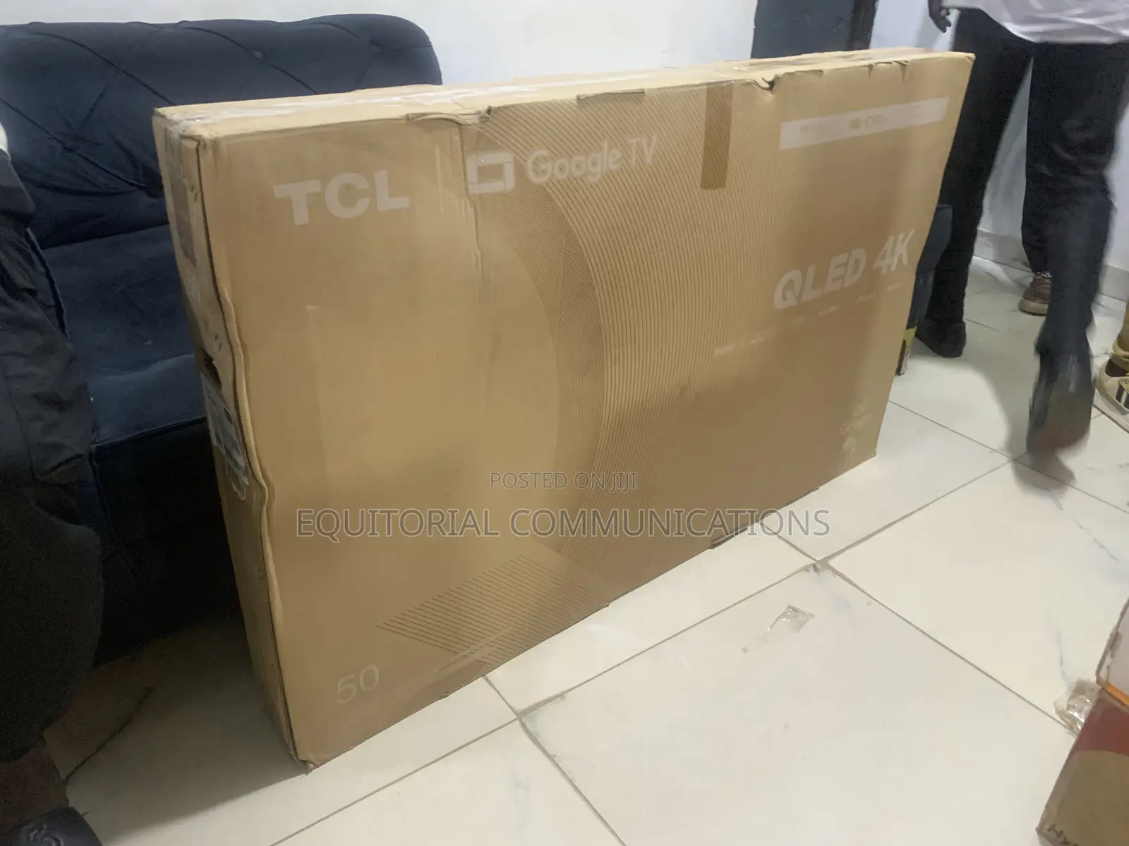 TCL 50C645 50-Inch HDR QLED Google Smart Television for Home Entert