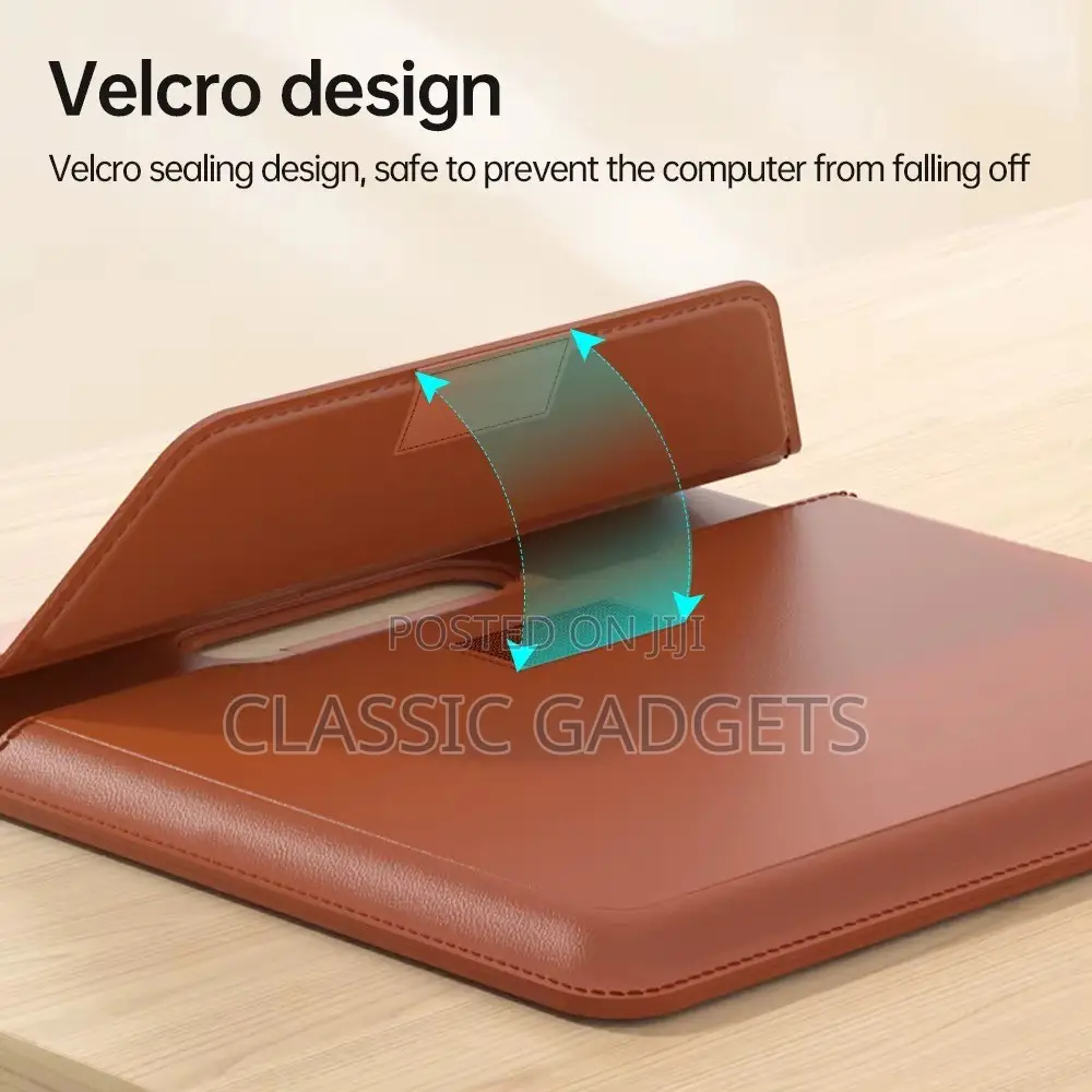 Pu Leather Laptop Sleeves With Stand for 14/13 Inches Laptop