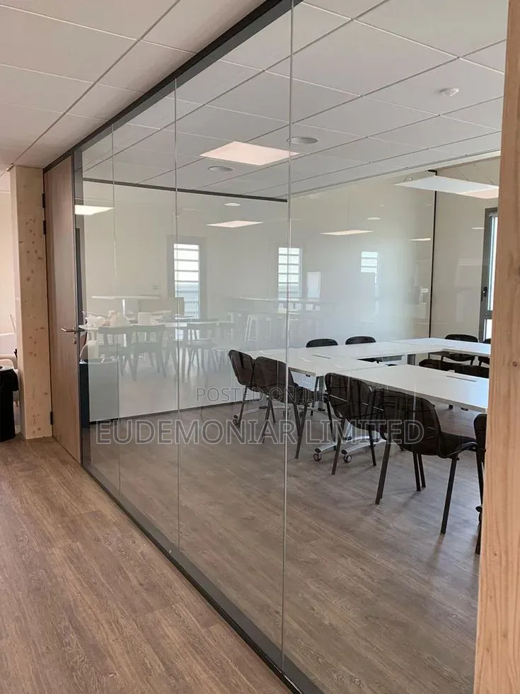 Office Meeting Room Glass Wall Installation