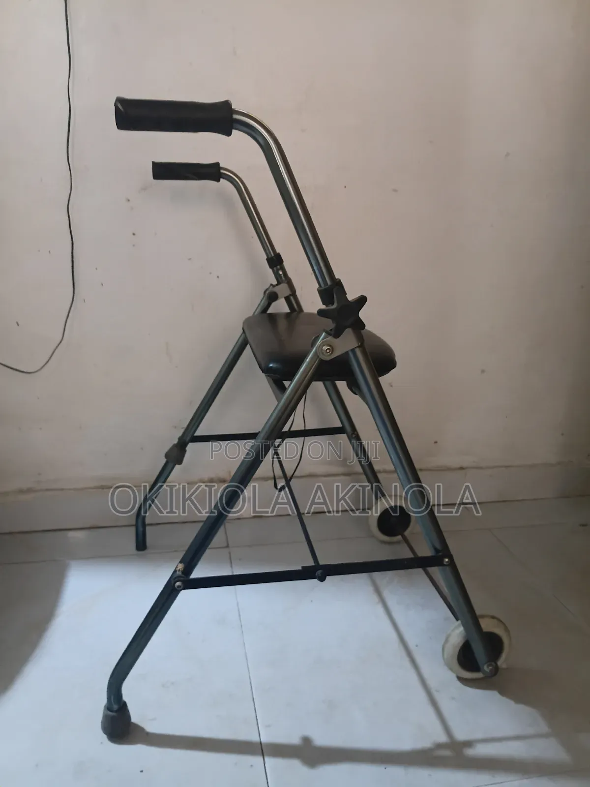 Two Wheel Walker With Seat (Tokunbo)