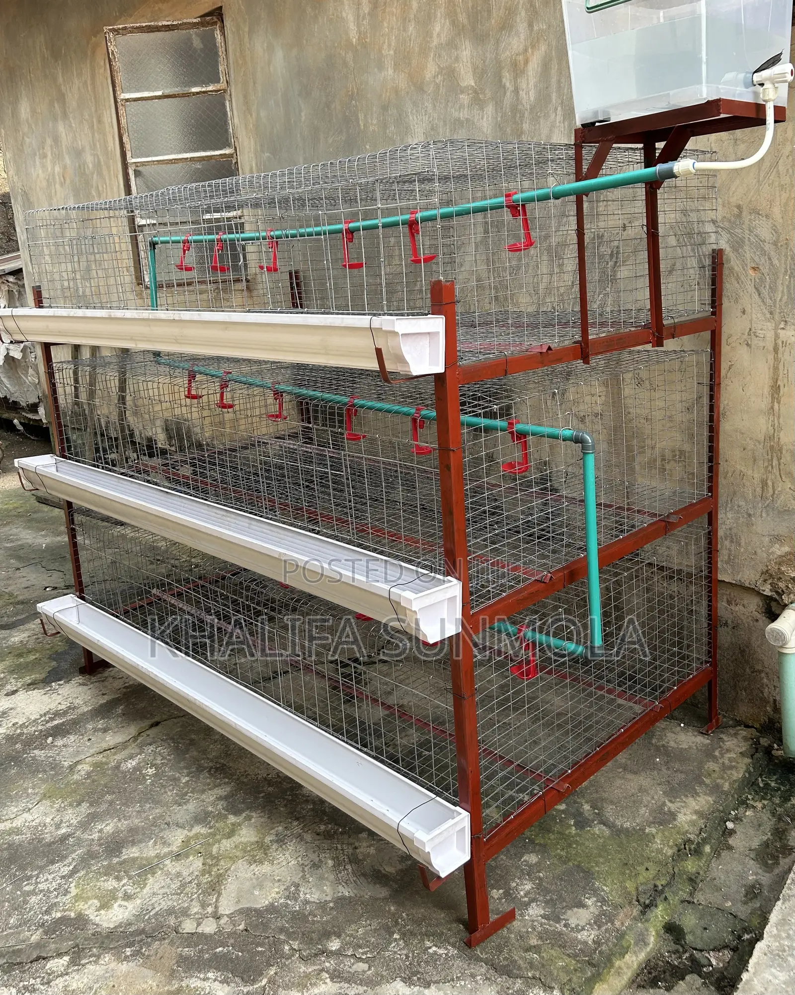 Broiler and Layers Poultry Cage (96 Birds)