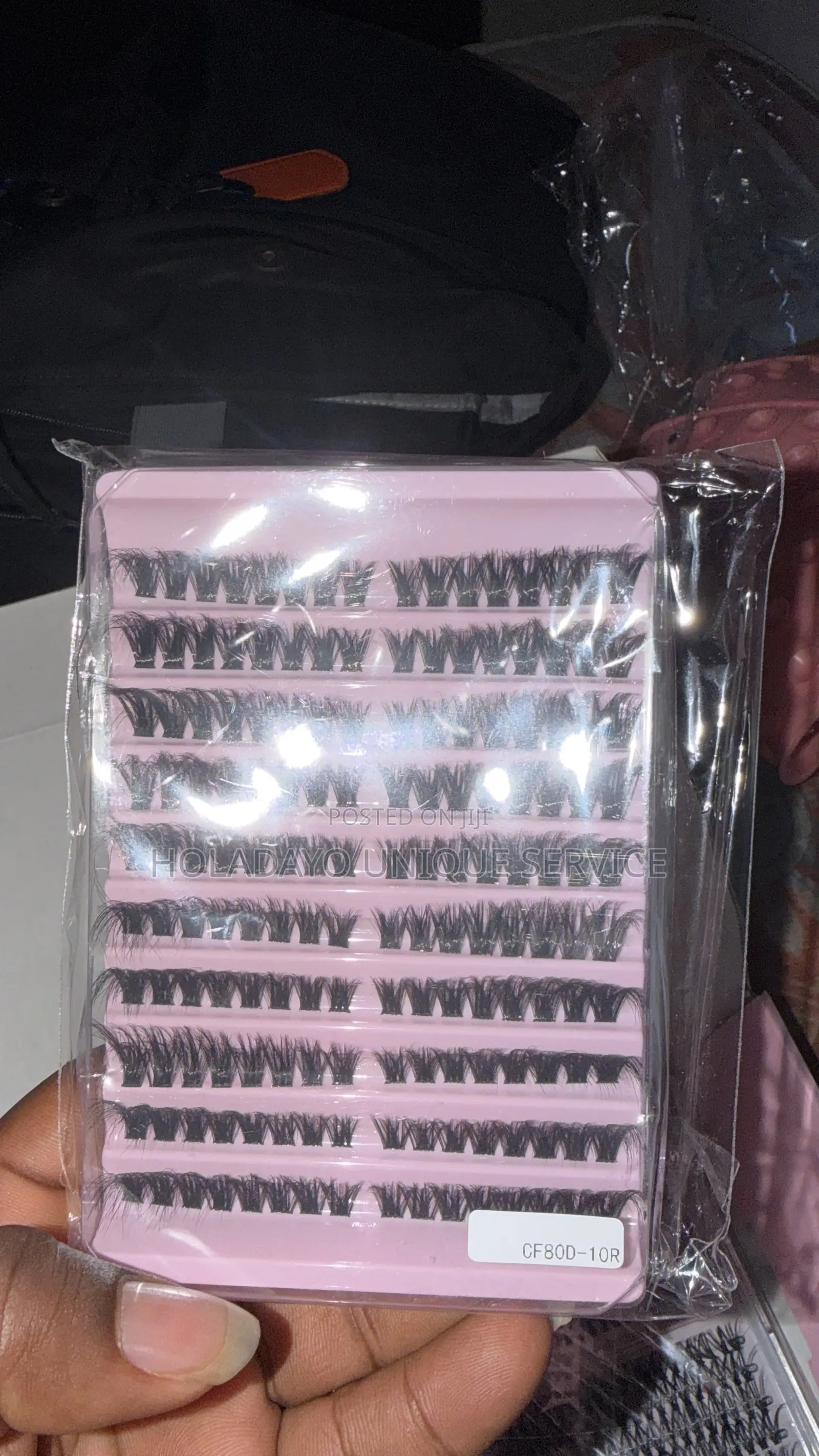 False Eyelashes Gift Set, D-Curl Lashes of Different Lengths