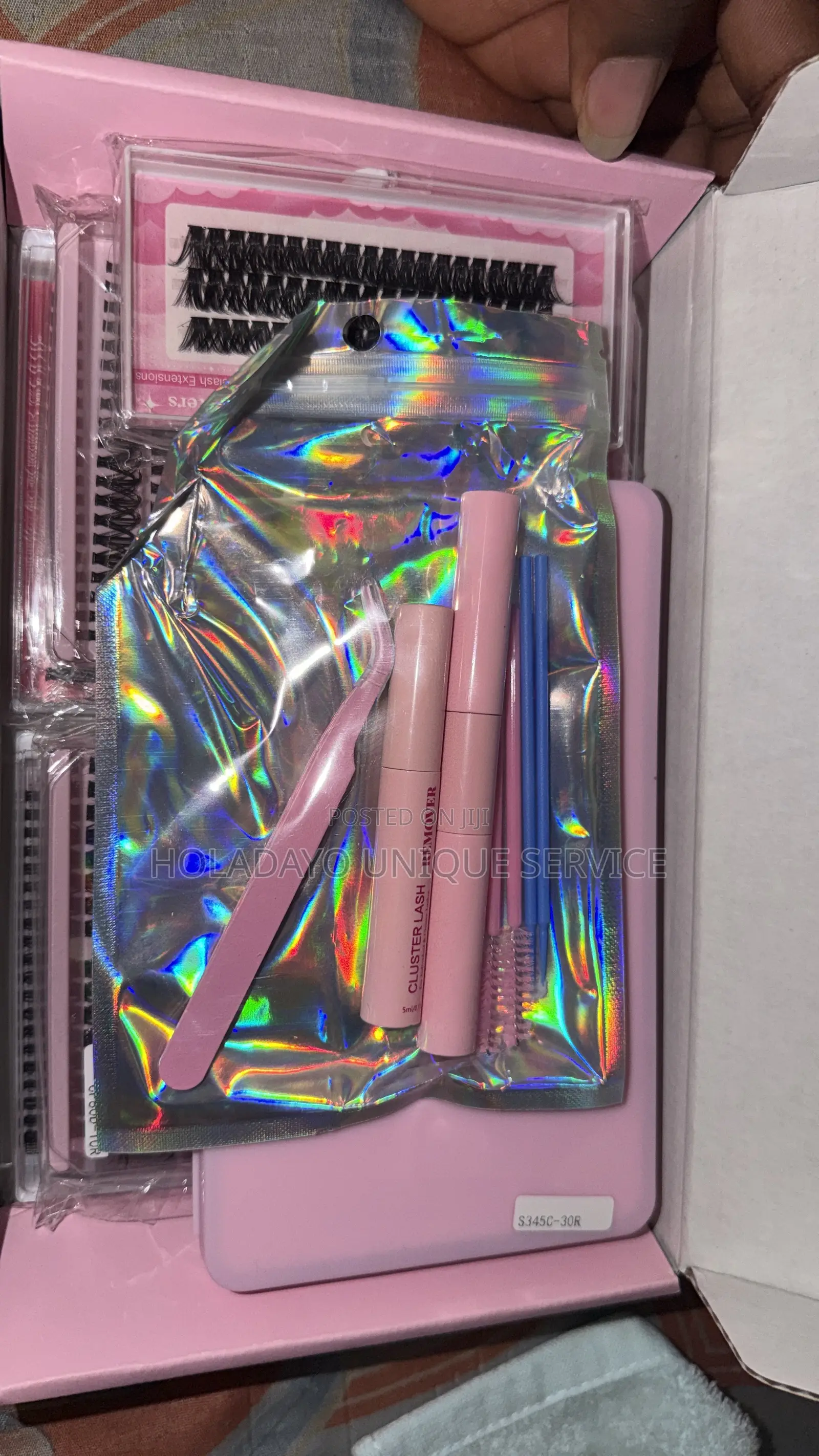 False Eyelashes Gift Set, D-Curl Lashes of Different Lengths