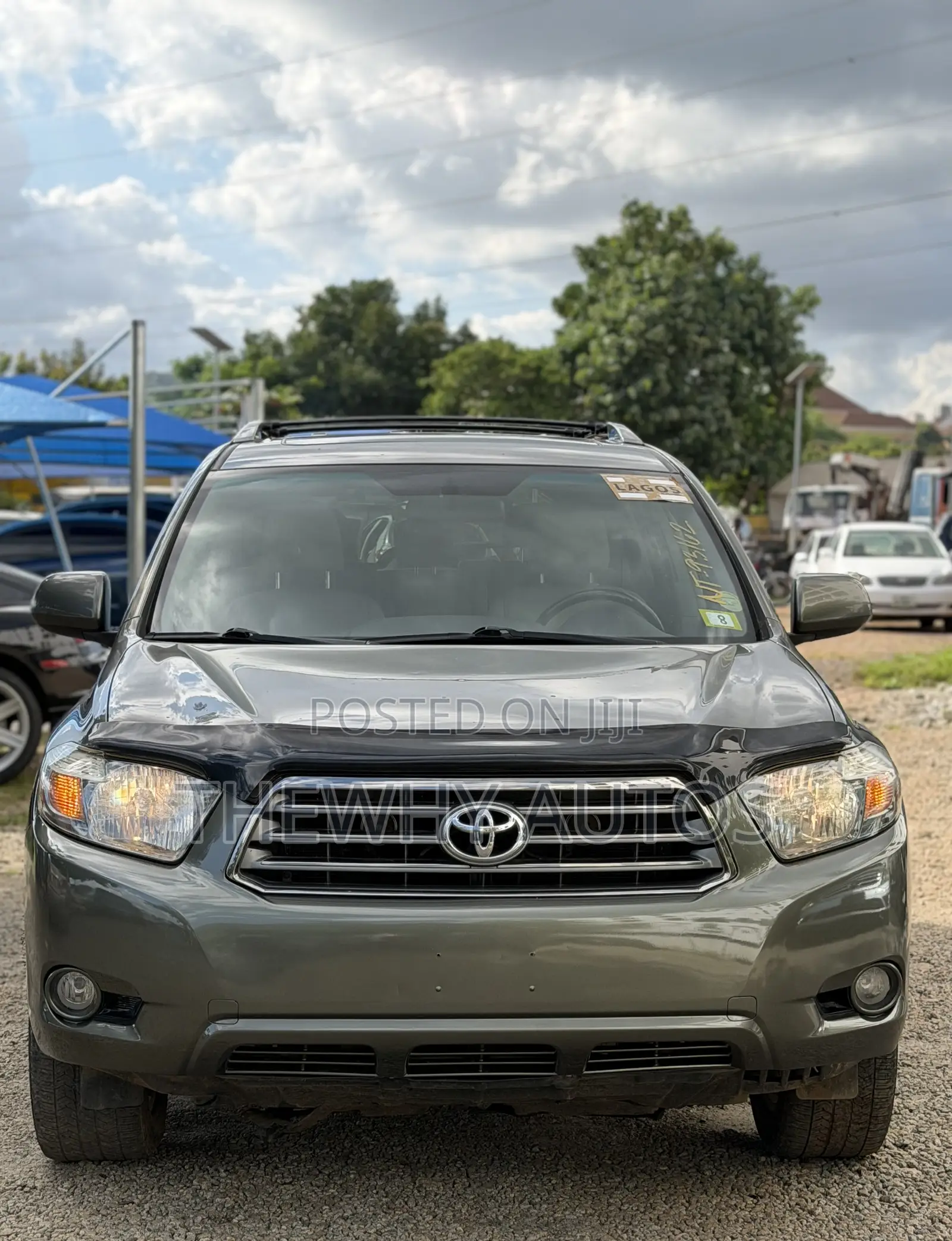 Toyota Highlander Sport 2008 Gray
