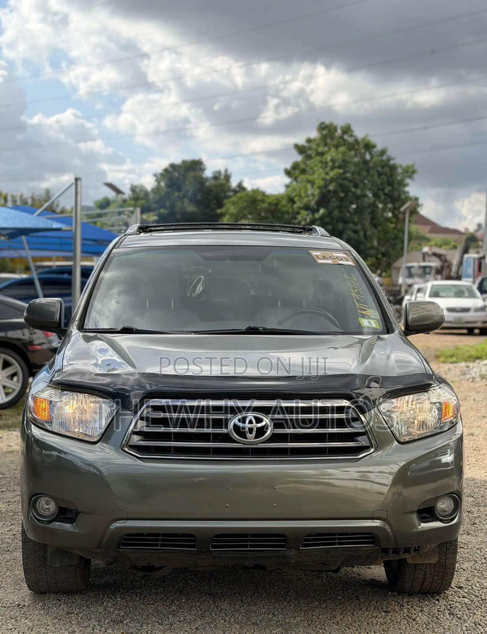 Toyota Highlander Sport 2008 Gray