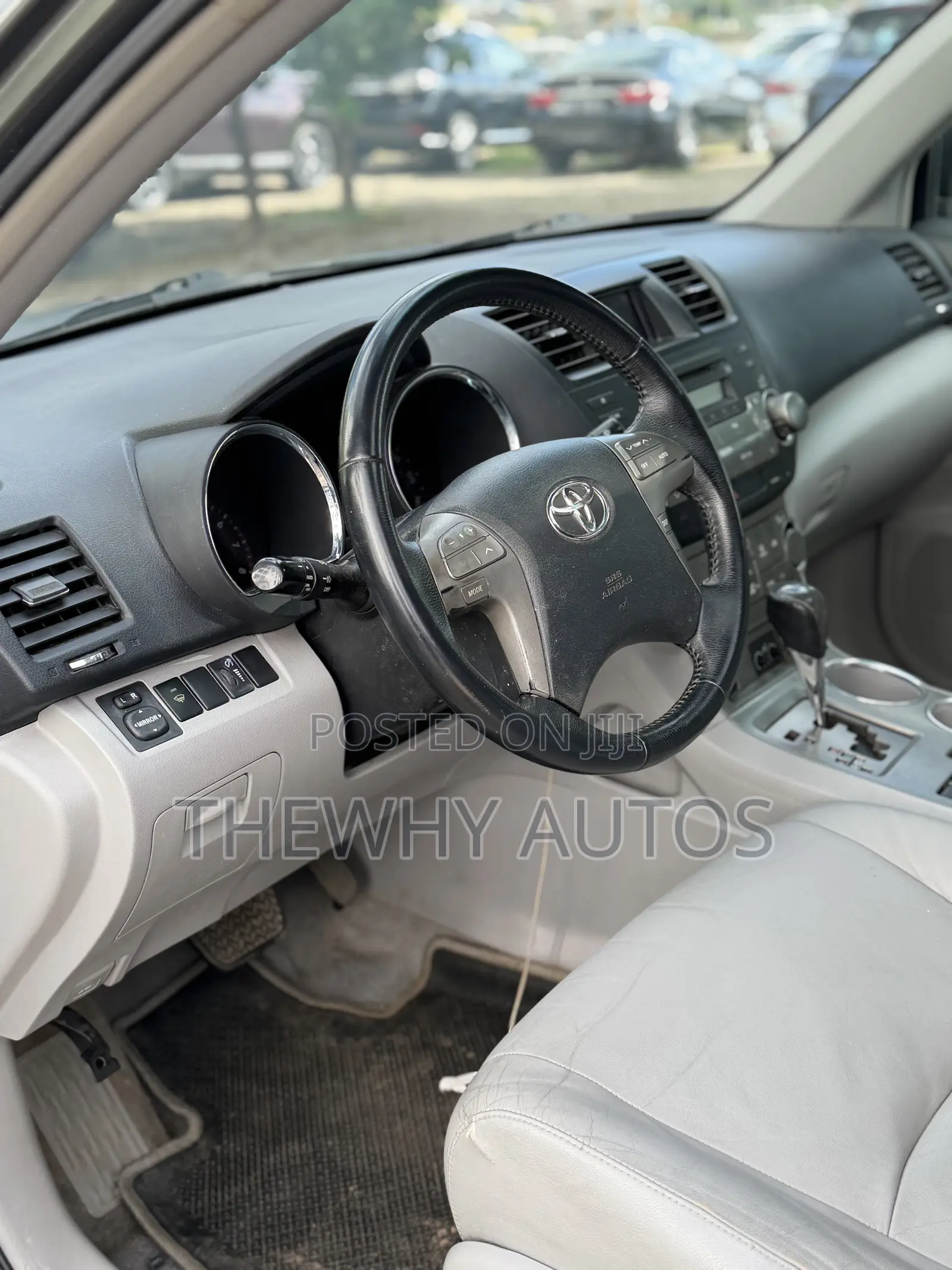 Toyota Highlander Sport 2008 Gray