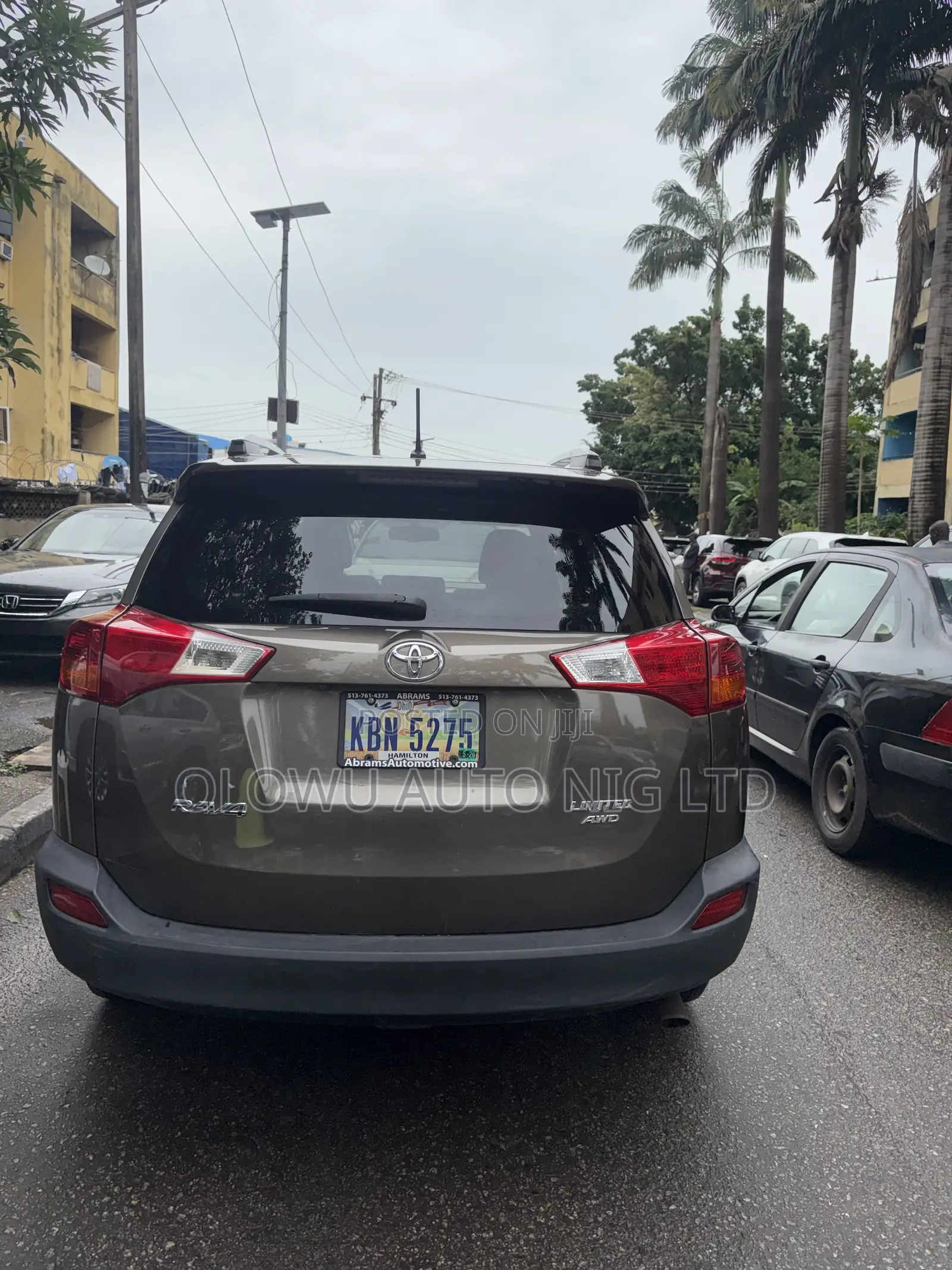 Toyota RAV4 Limited AWD (2.5L 4cyl 6A) 2013 Gray
