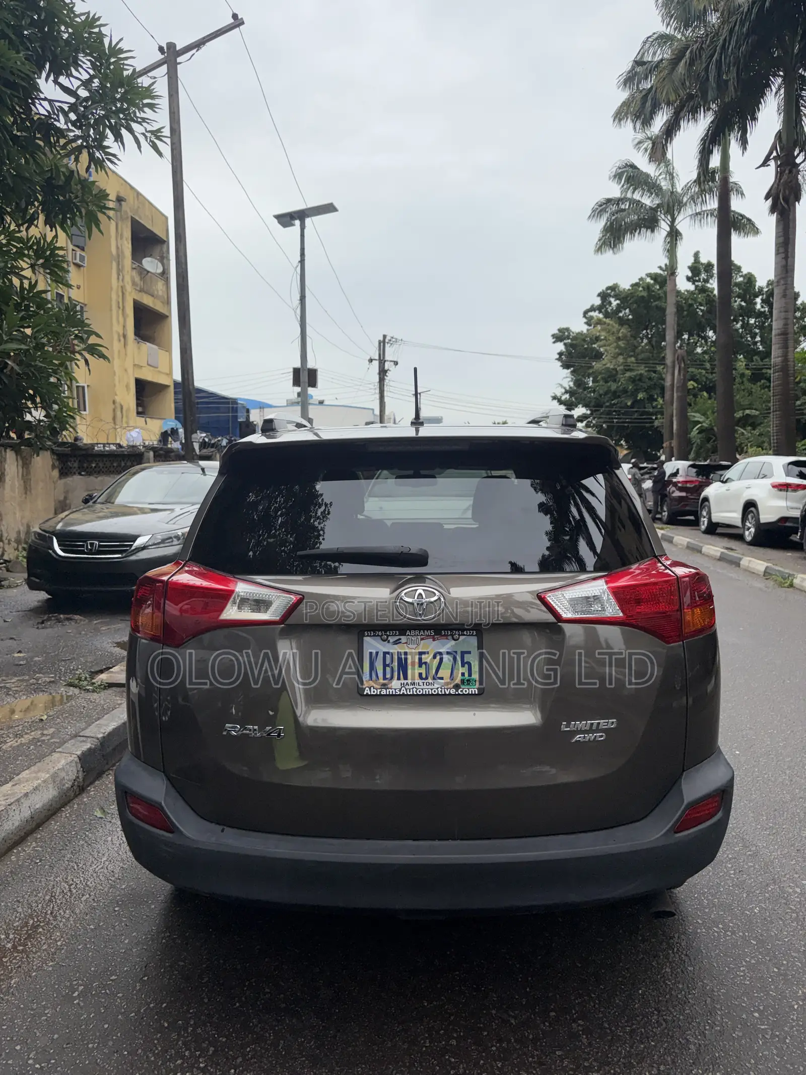 Toyota RAV4 Limited AWD (2.5L 4cyl 6A) 2013 Gray