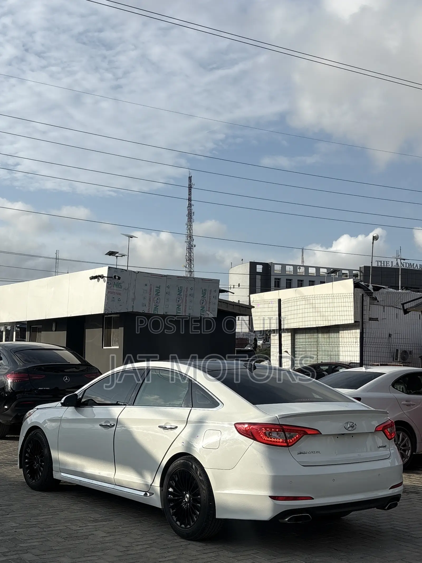 Hyundai Sonata Limited 4dr Sedan (2.4L 4cyl 6A) 2015 White