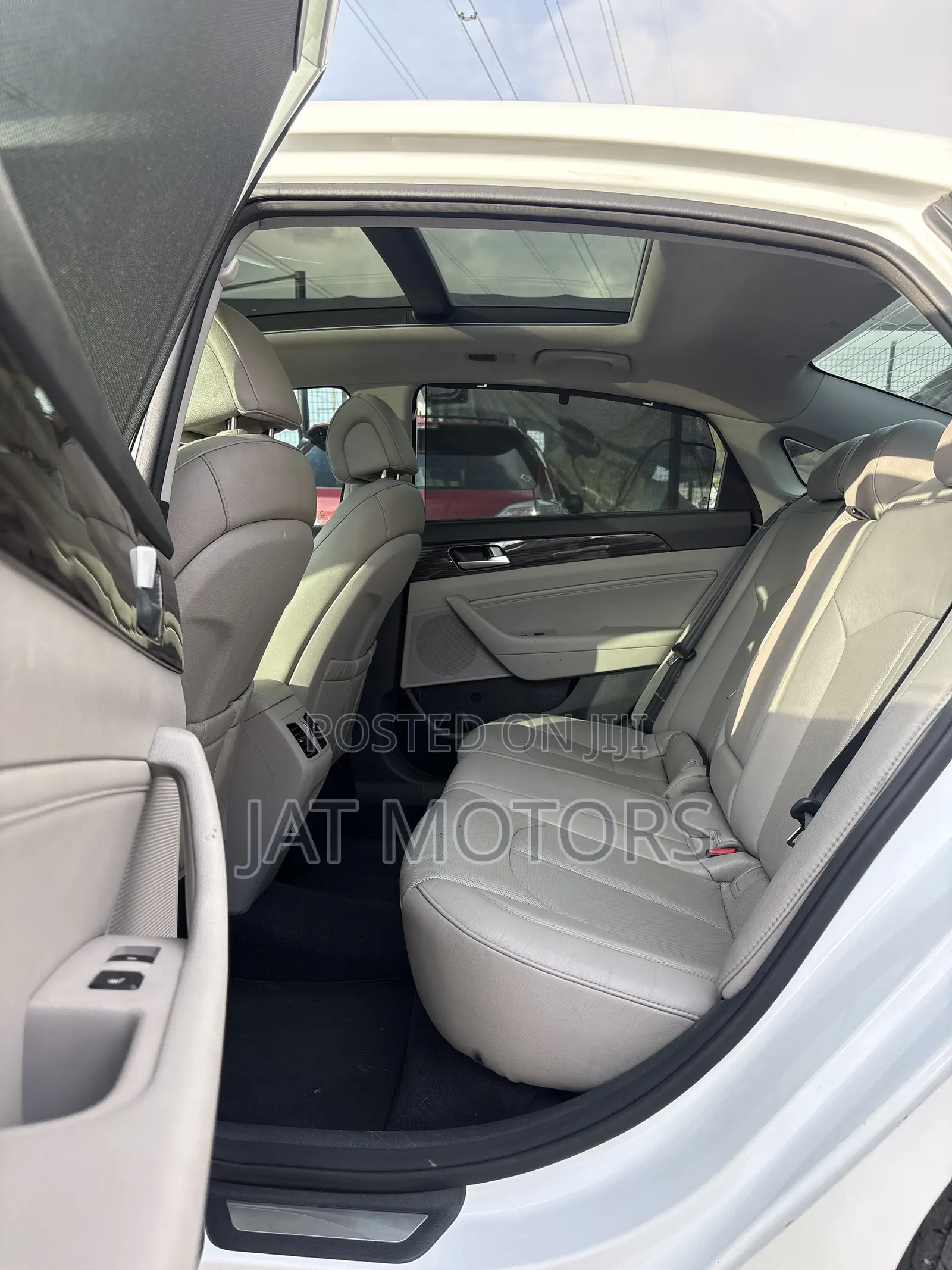 Hyundai Sonata Limited 4dr Sedan (2.4L 4cyl 6A) 2015 White