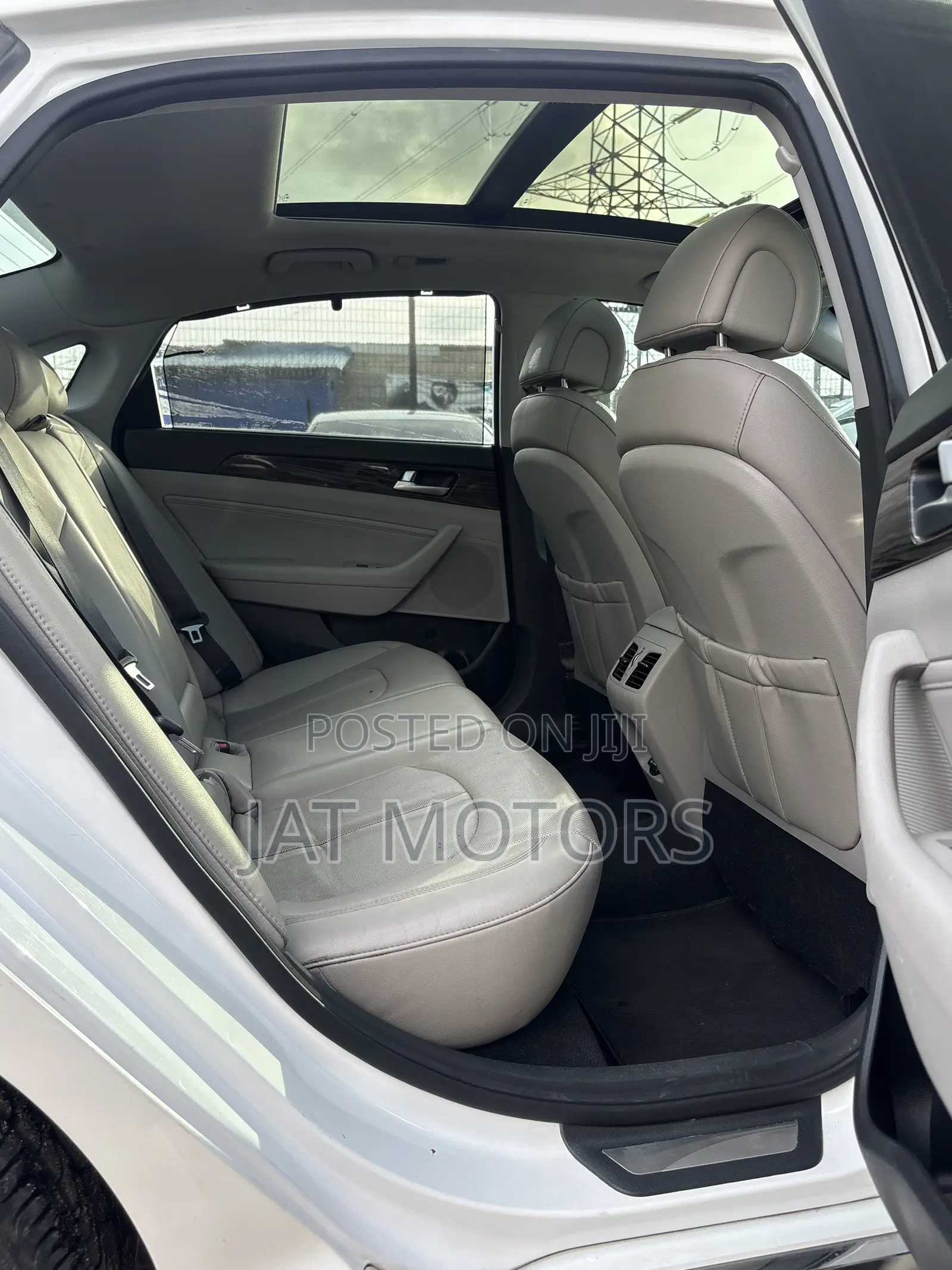 Hyundai Sonata Limited 4dr Sedan (2.4L 4cyl 6A) 2015 White