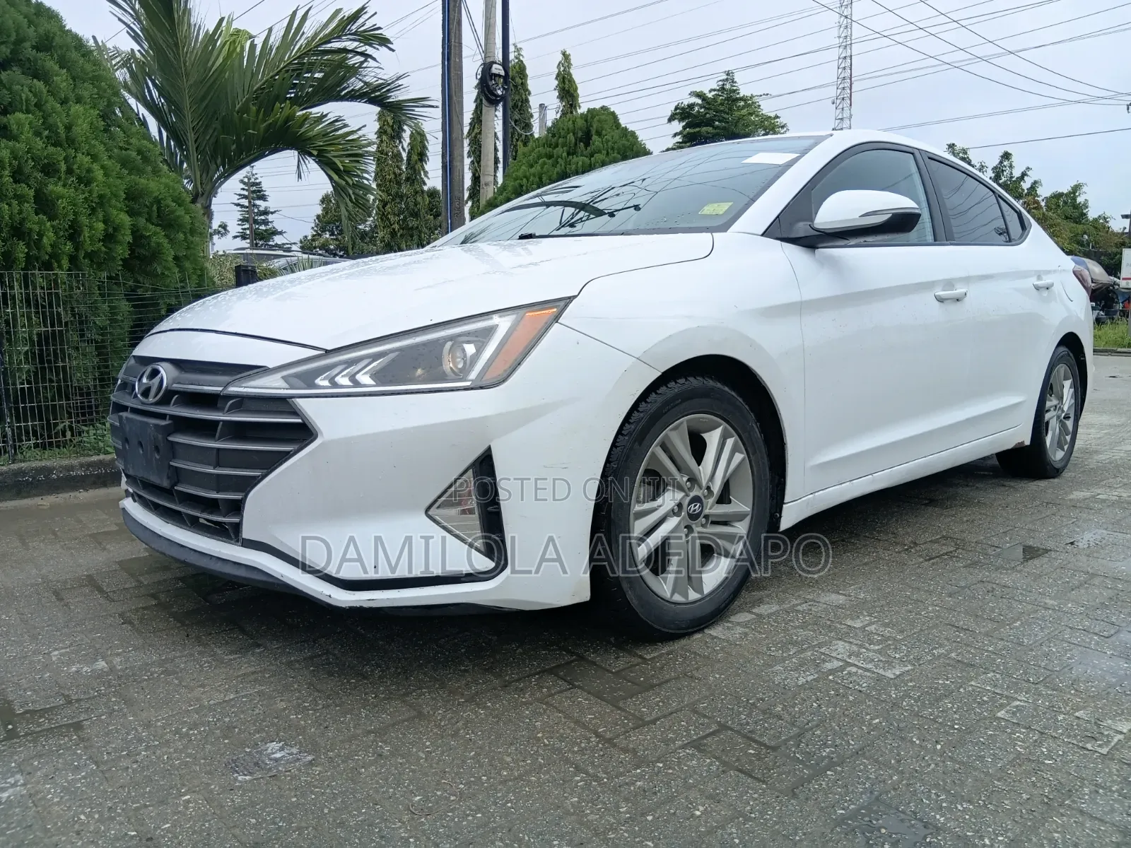 Hyundai Elantra 2019 White