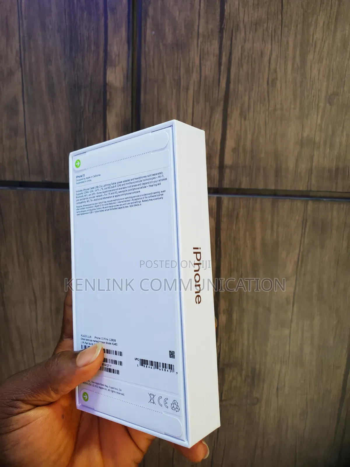 New Apple iPhone 13 128 GB Pink