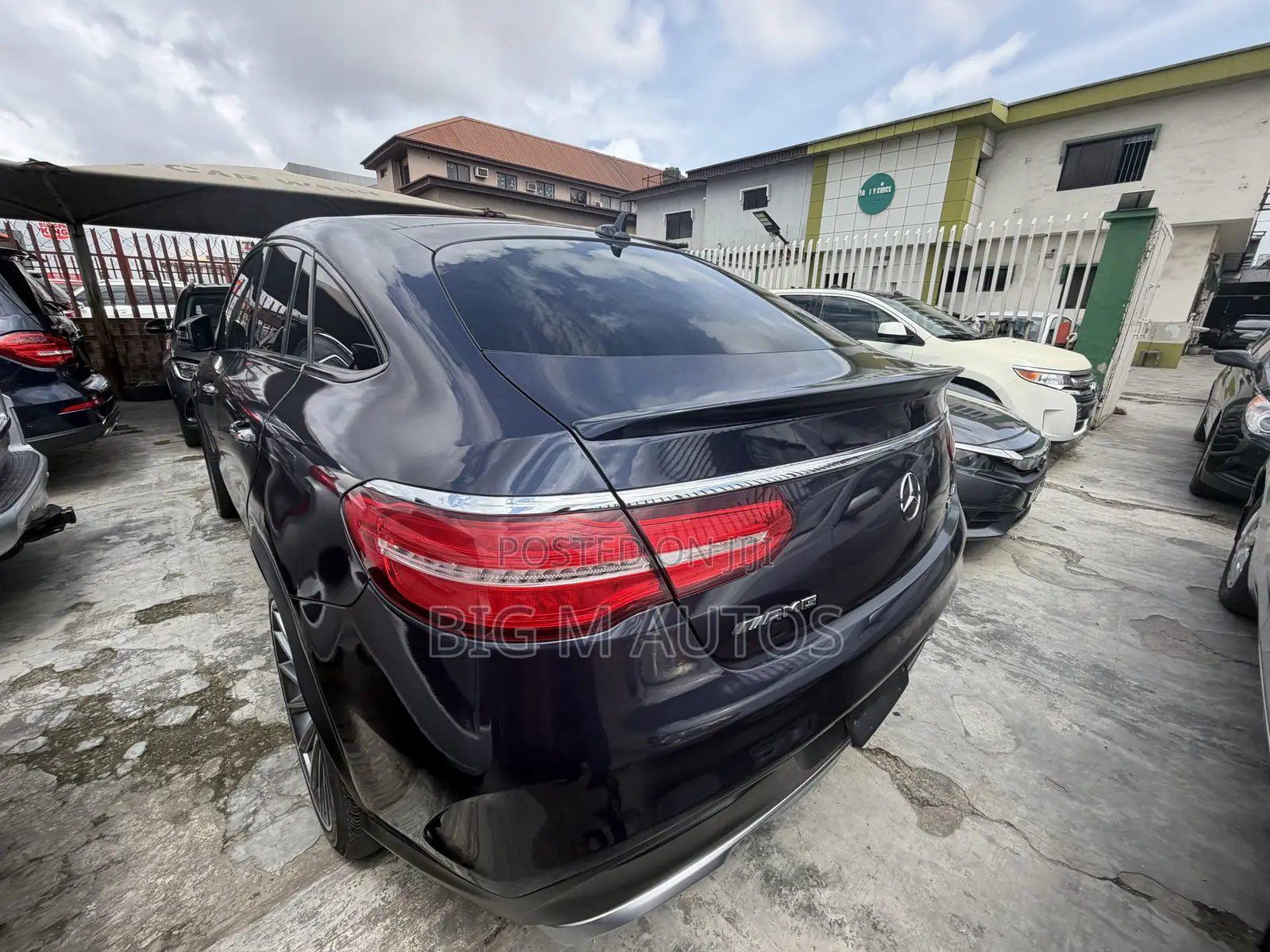Mercedes-Benz GLE-Class AMG GLE 43 4MATIC 2017 Black