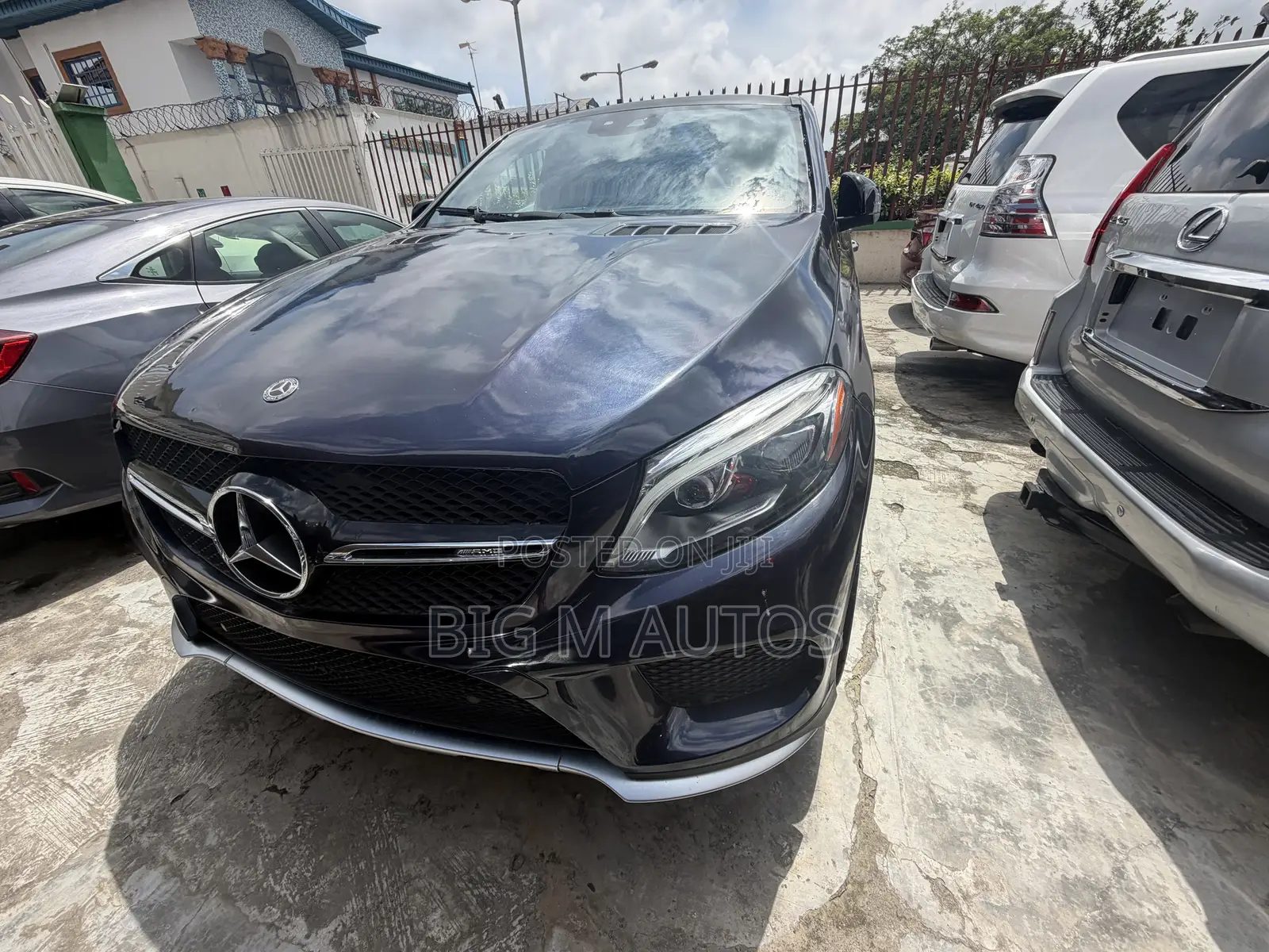 Mercedes-Benz GLE-Class AMG GLE 43 4MATIC 2017 Black