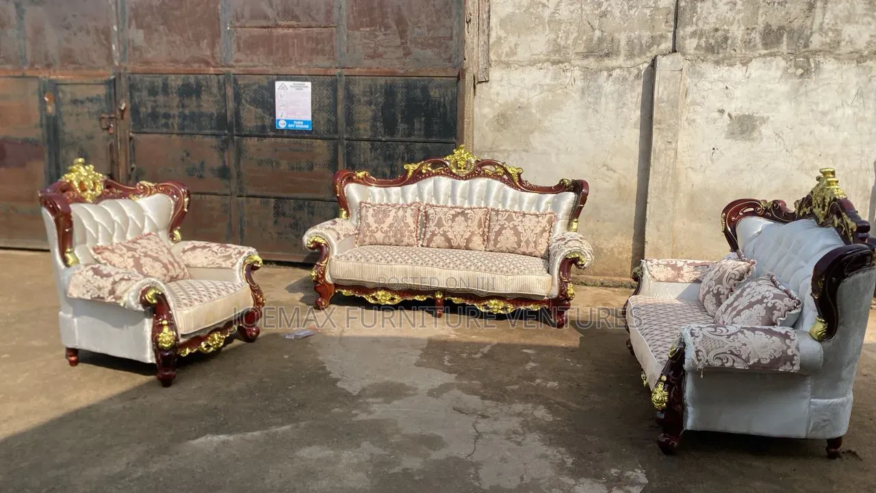 Big Royal Set of Sofa 8 Seaters.