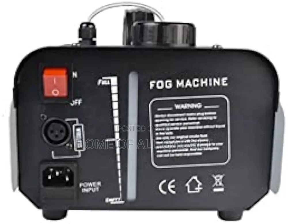 Portable Electric Fog and Smoke Machine With Integrated
