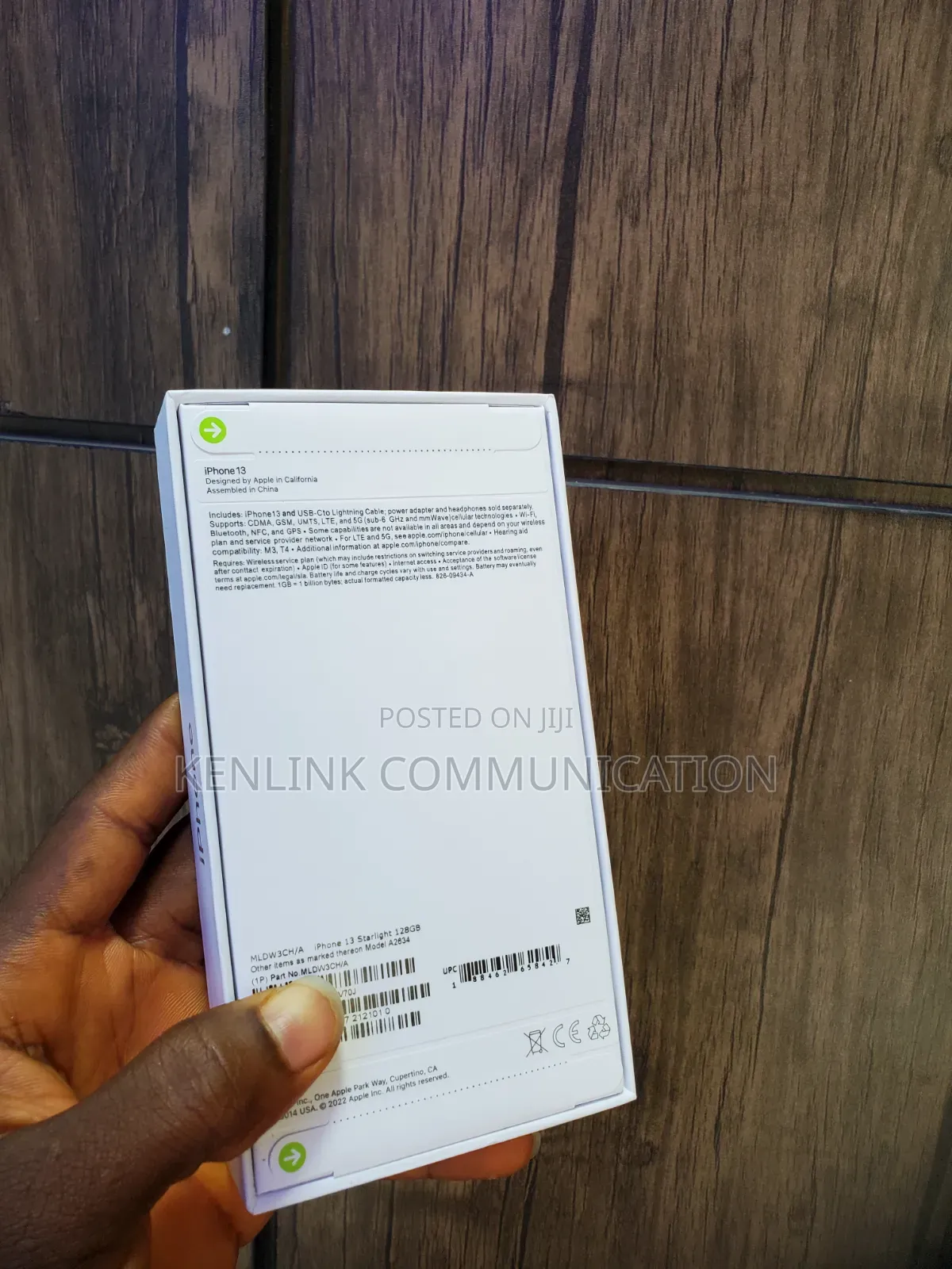 New Apple iPhone 13 128 GB Silver