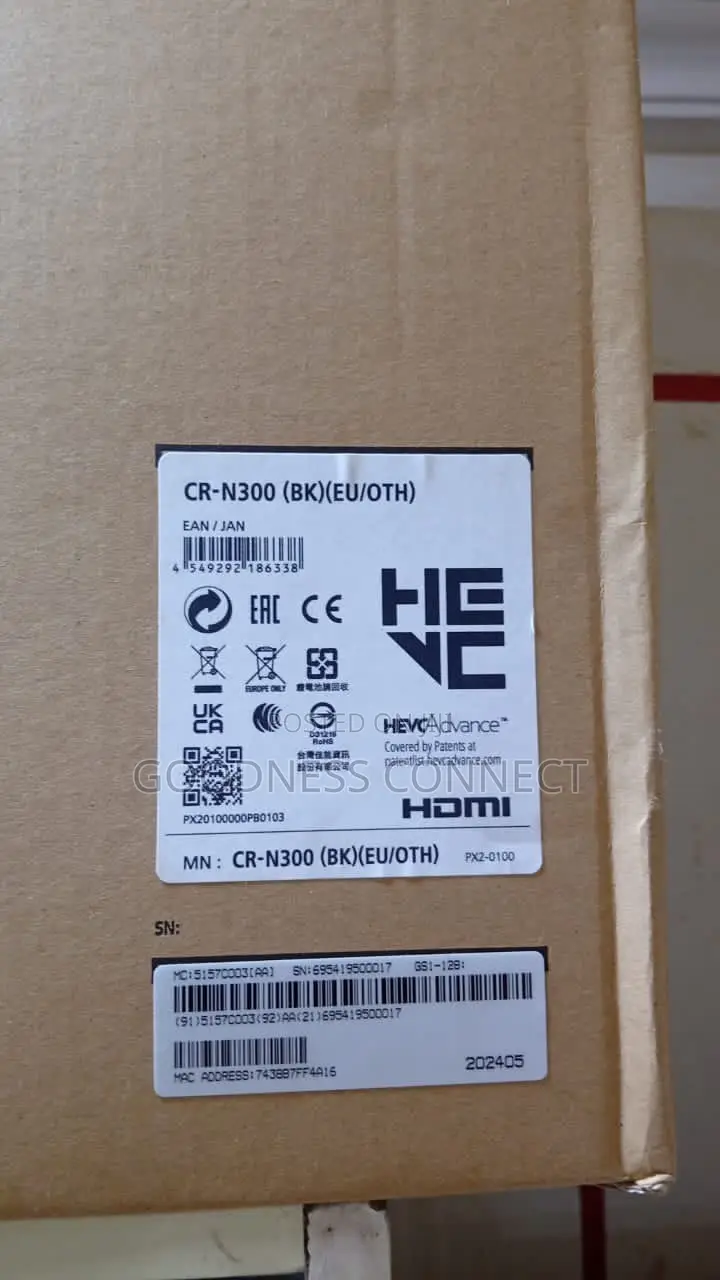 Canon Cr-N300 (Bk)(eu/Oth)