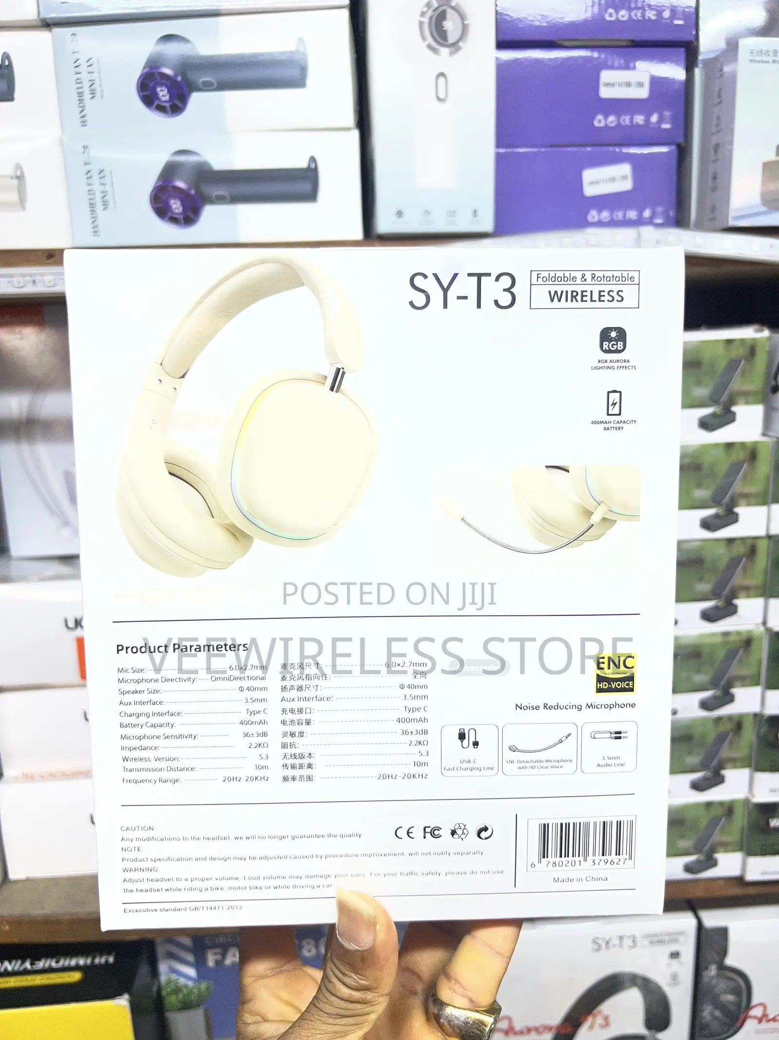 The Aurora T3 SY-T3 Wireless Headset