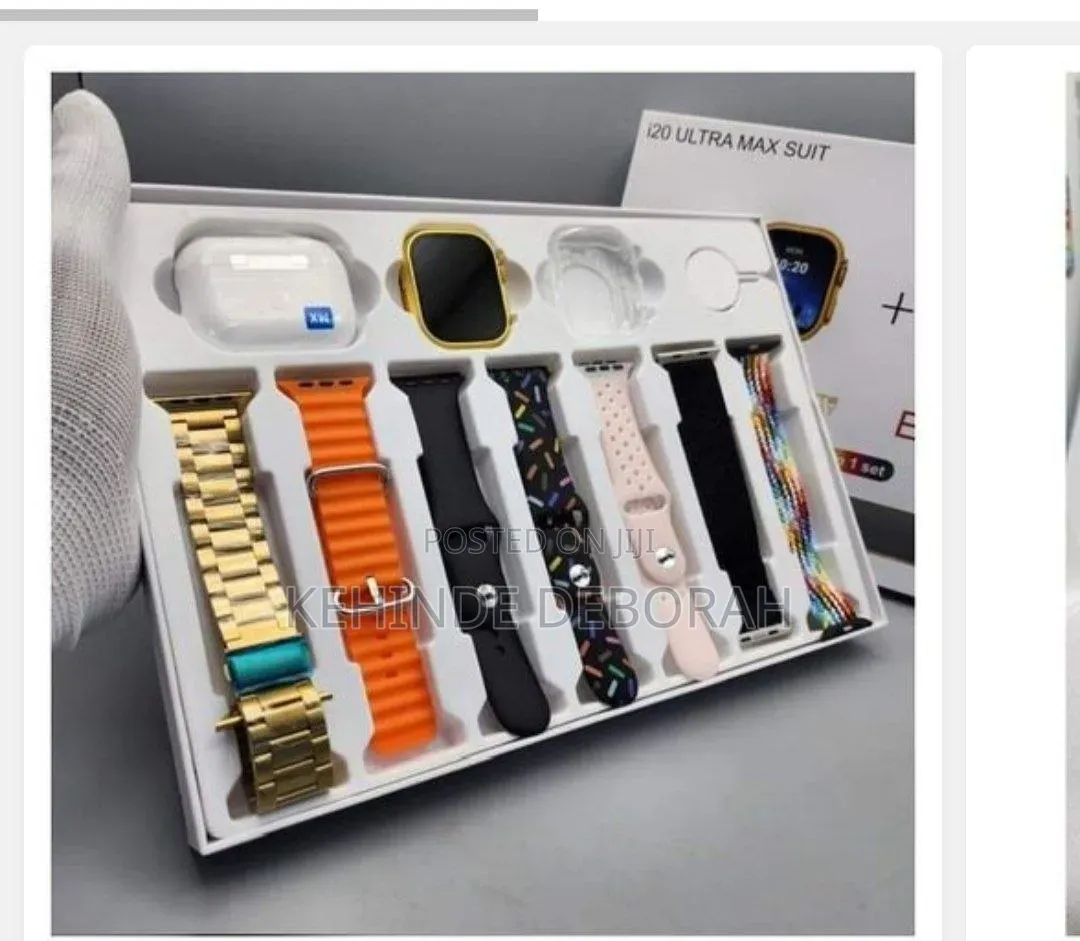 7 Straps Smart Watch