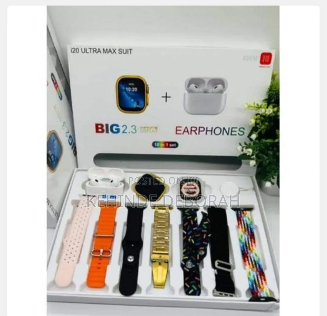 7 Straps Smart Watch
