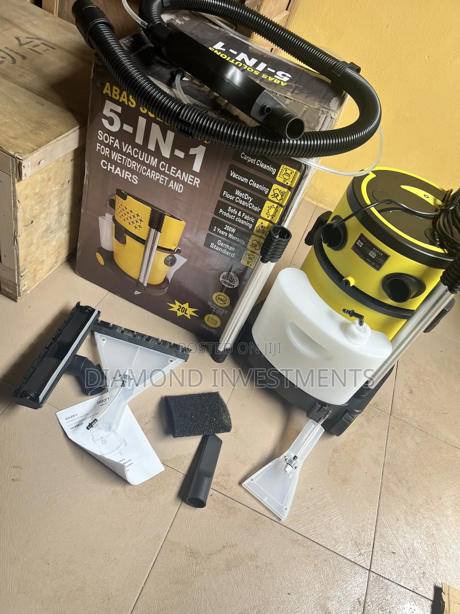 Extractor Vacuum Cleaner 5 in 1