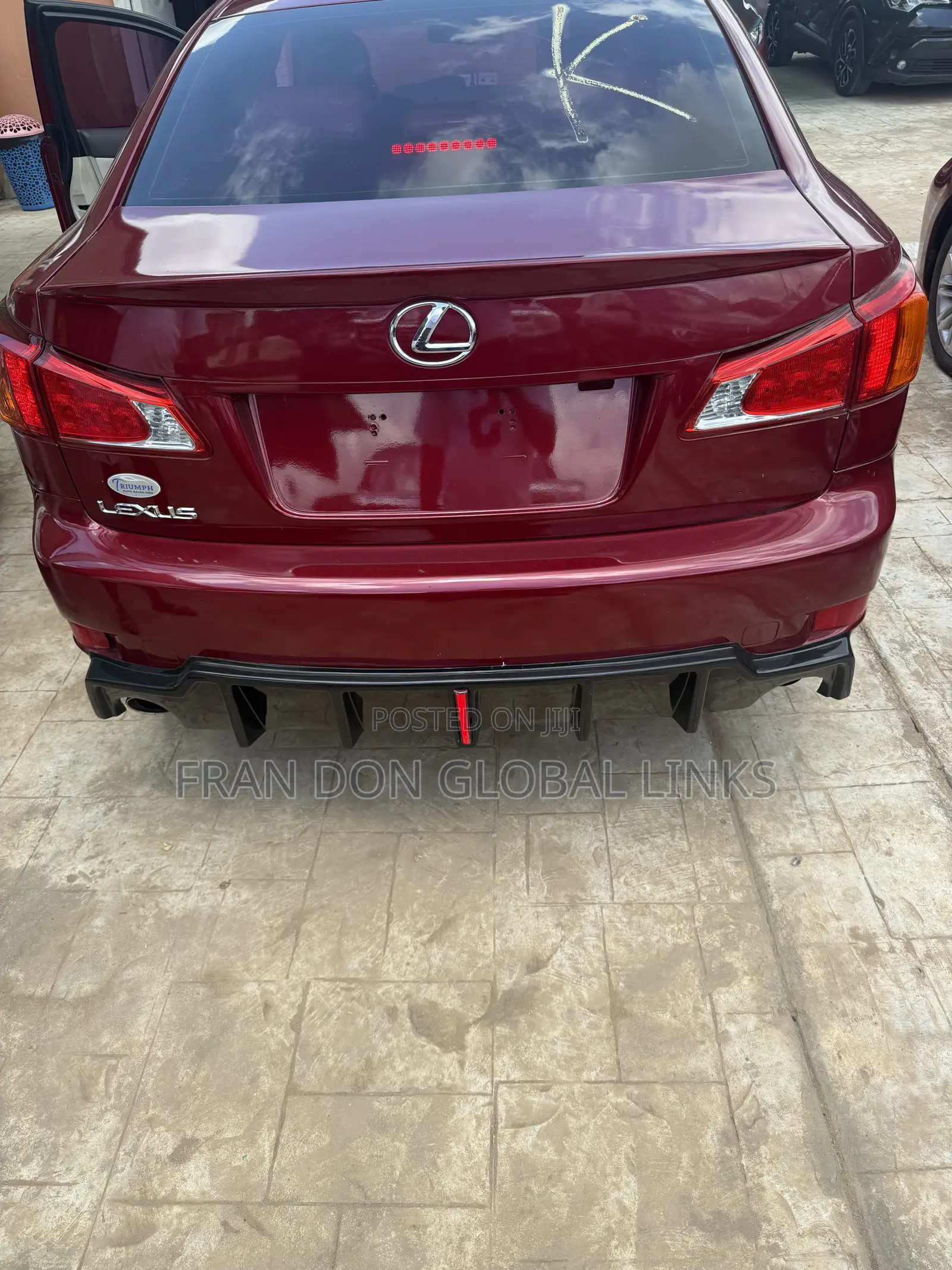 Lexus IS 350 2010 Red