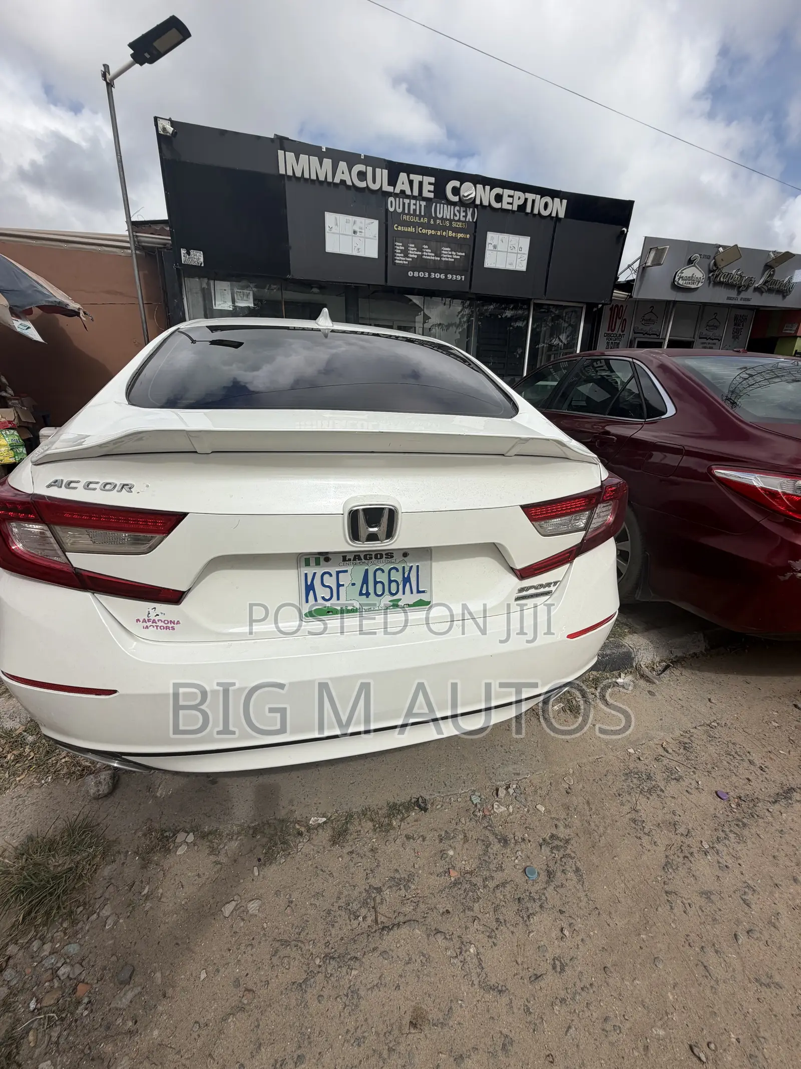 Honda Accord 2018 White