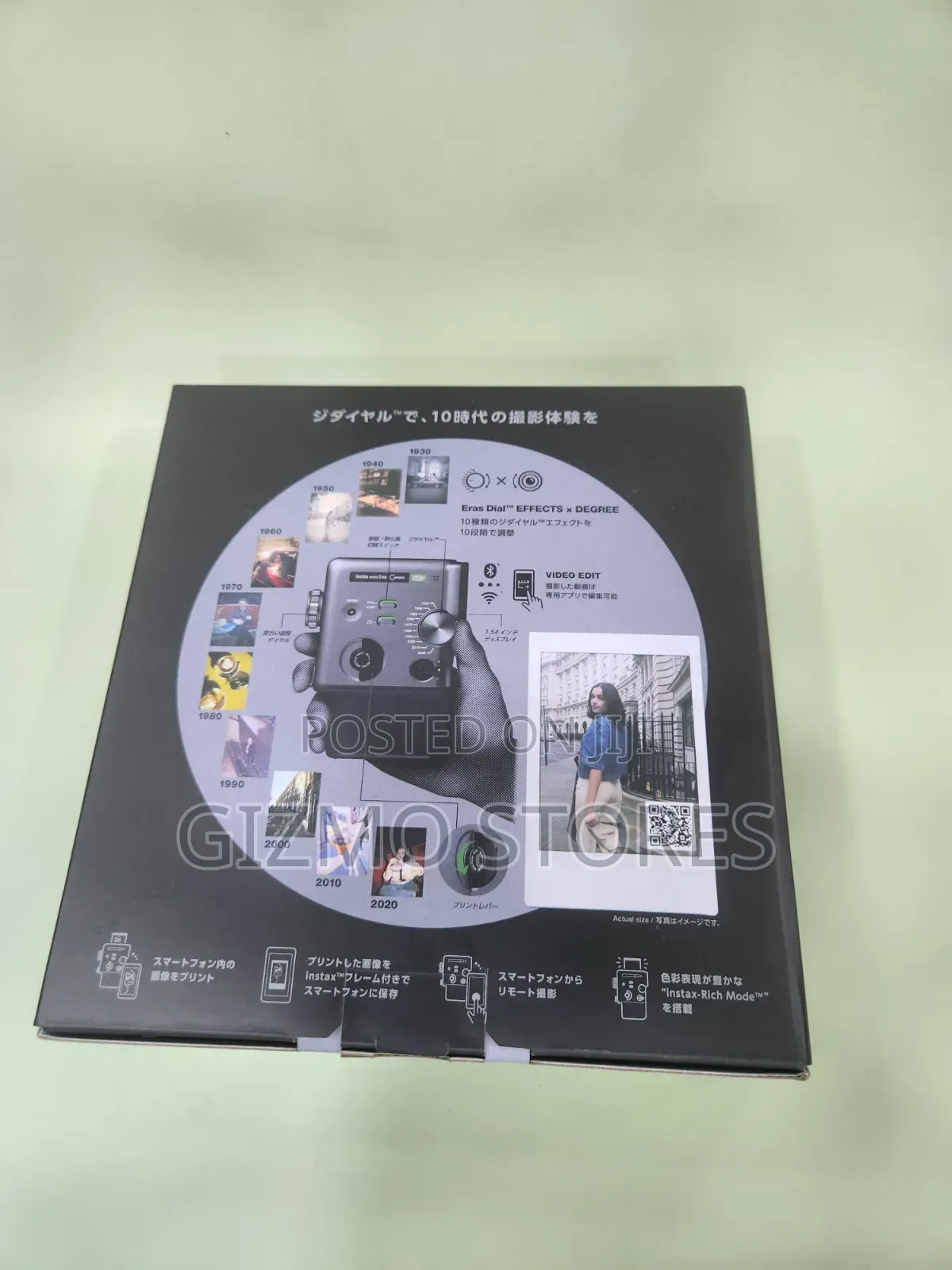 Fujifilm Instax Mini Evo Cinema Hybrid Instant Camera