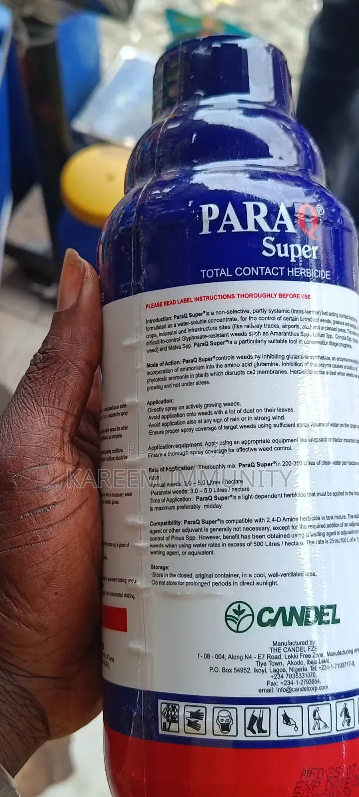 PARA Q Super INSECTICIDE for Weed